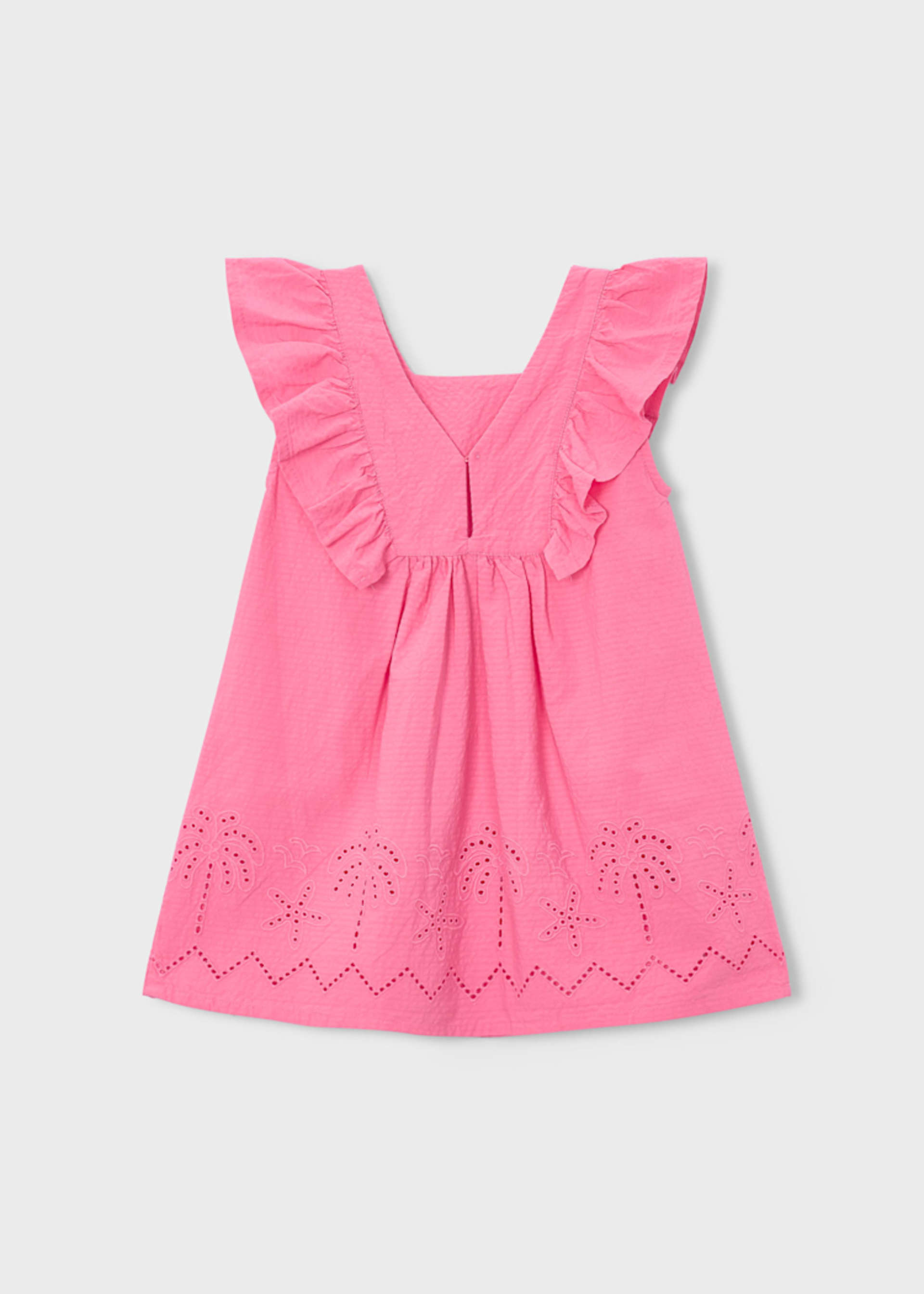 Vestido con calados niña