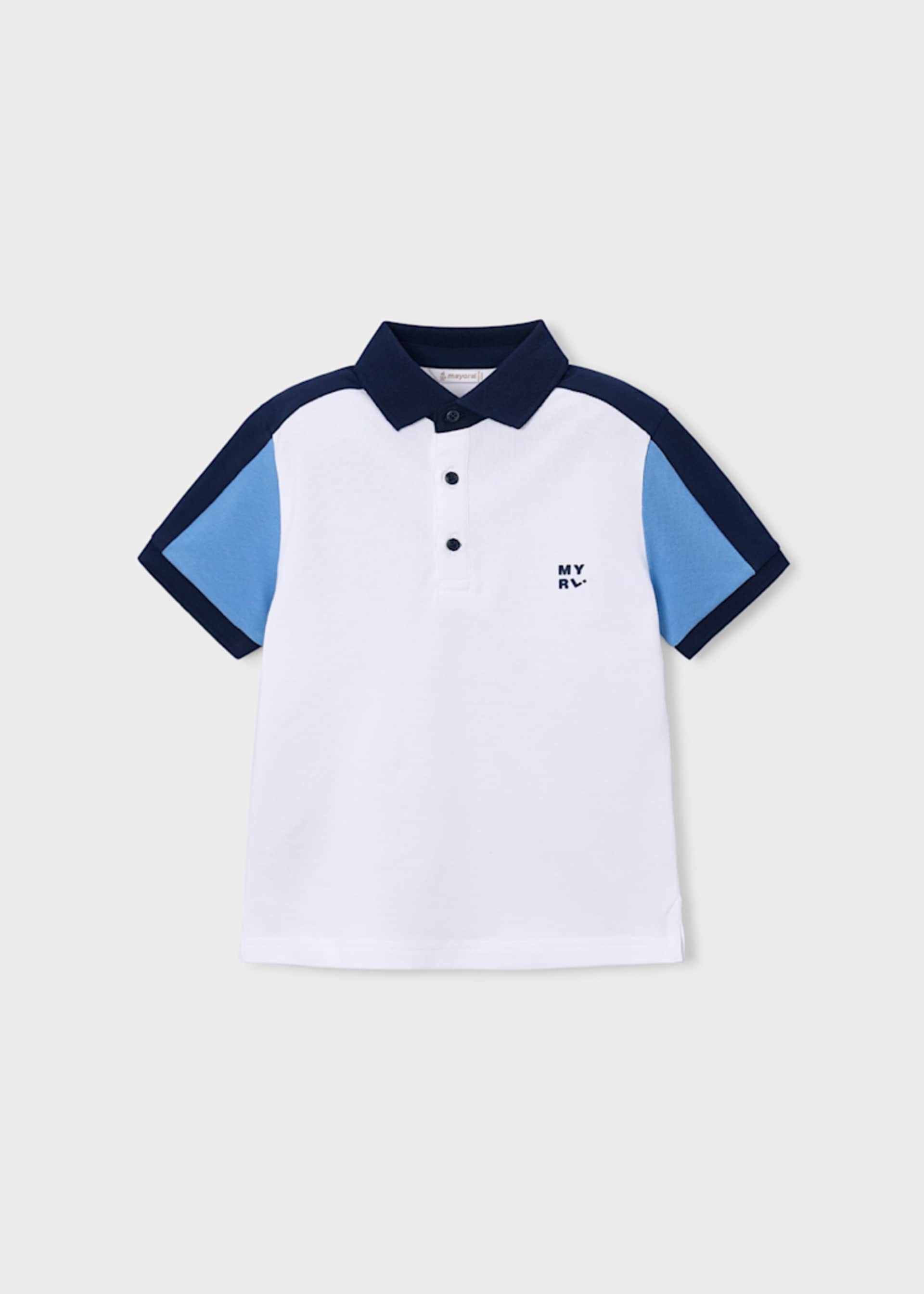 Boys' combination polo shirt