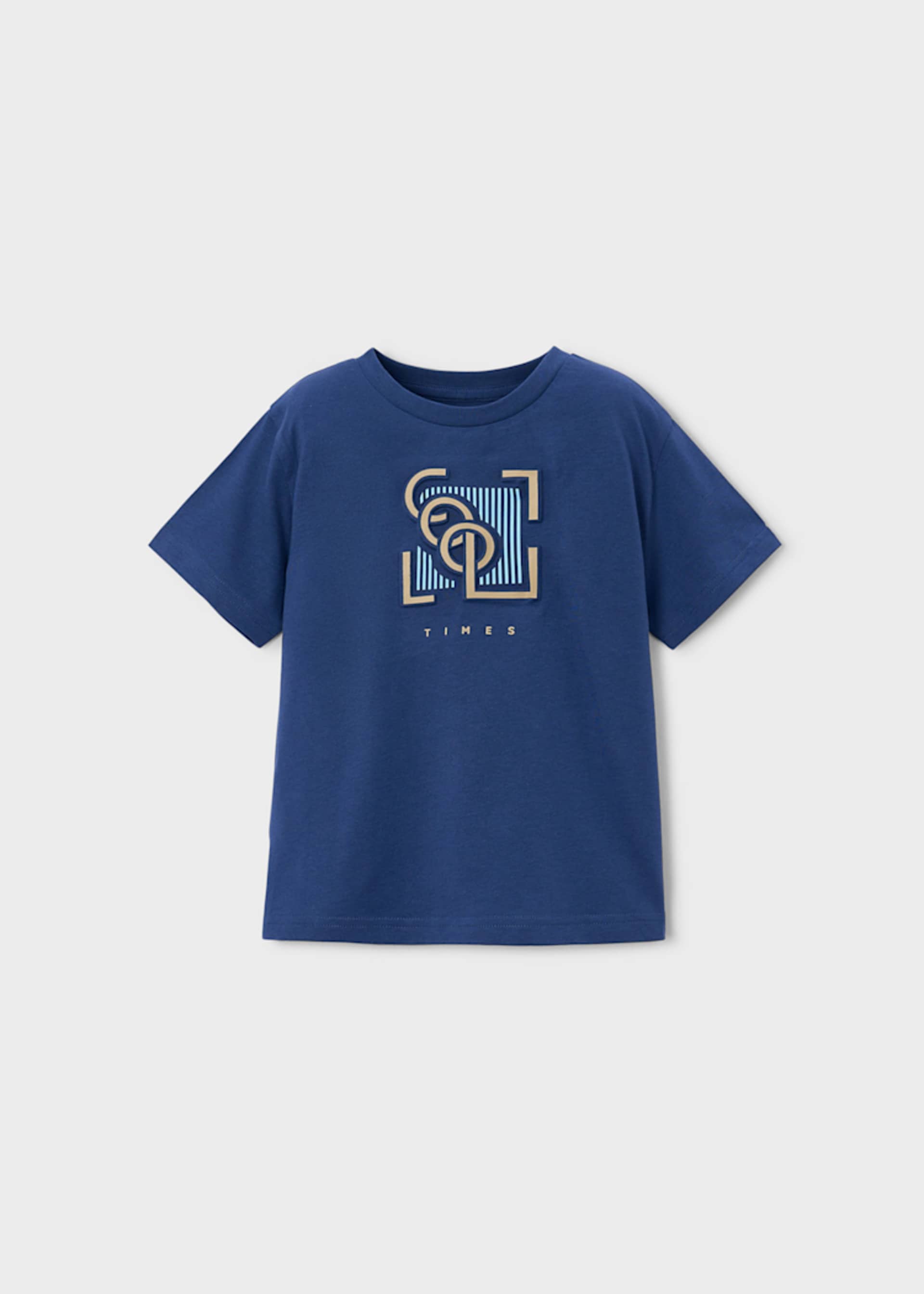 Embossed T-shirt for boys