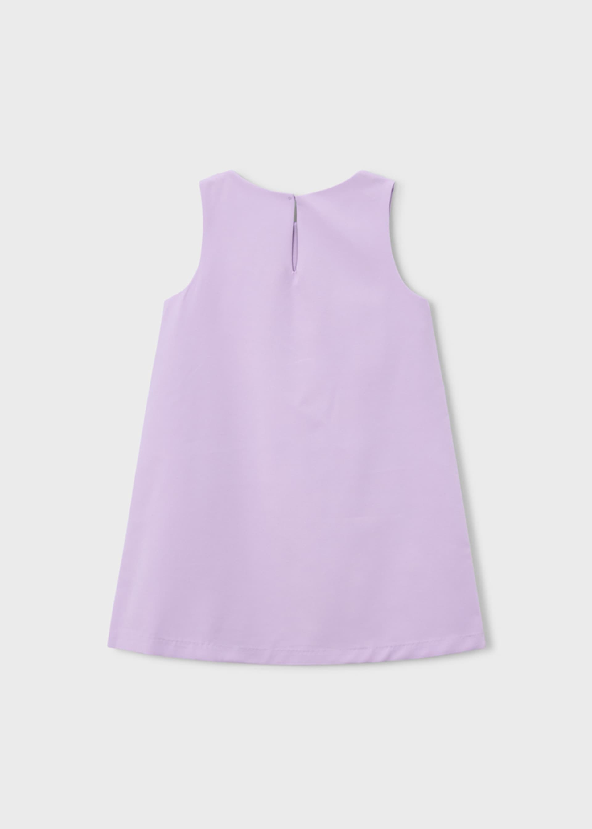 Kleid Blumenapplikation Mädchen