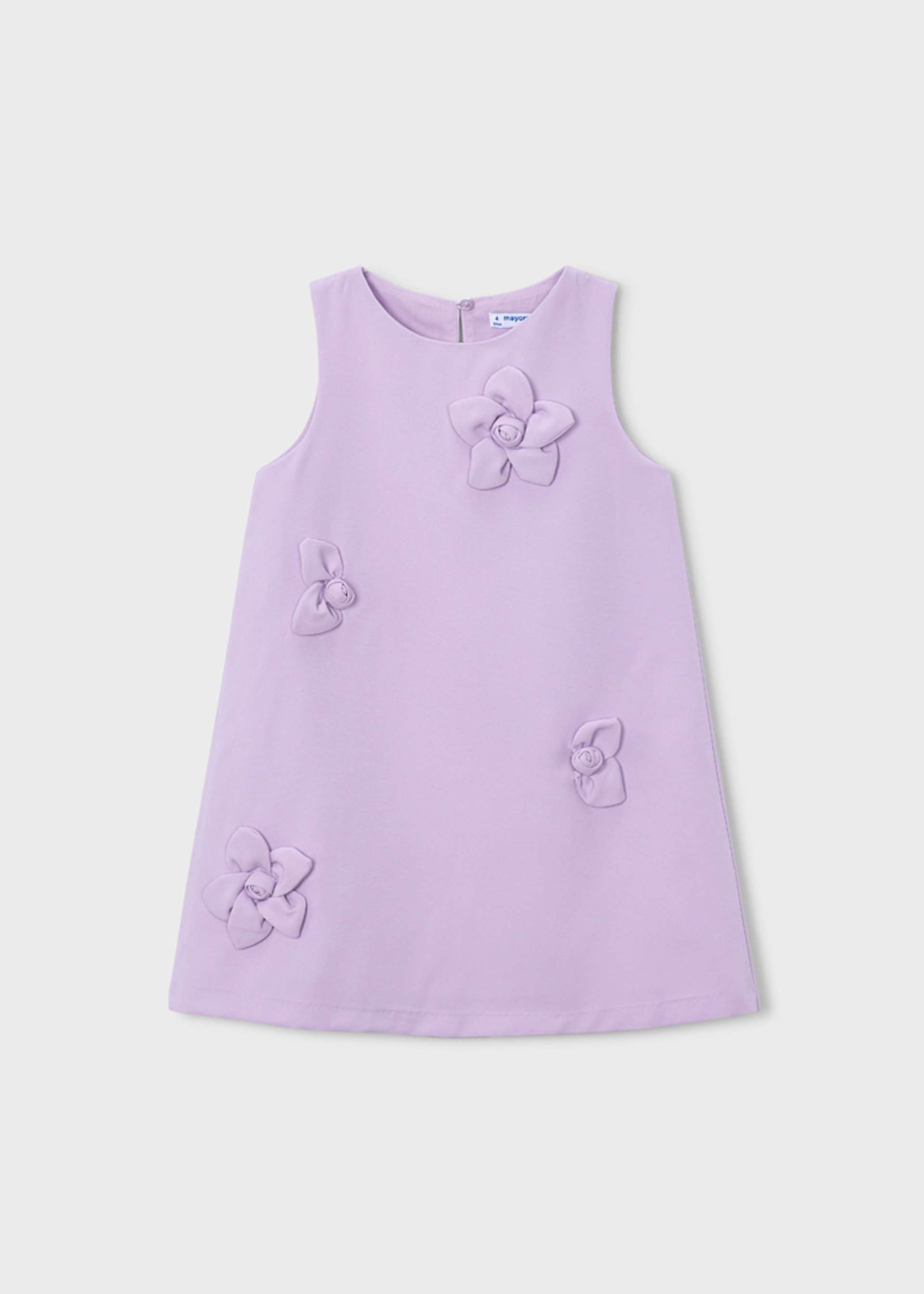 Robe cérémonie applique floral fille