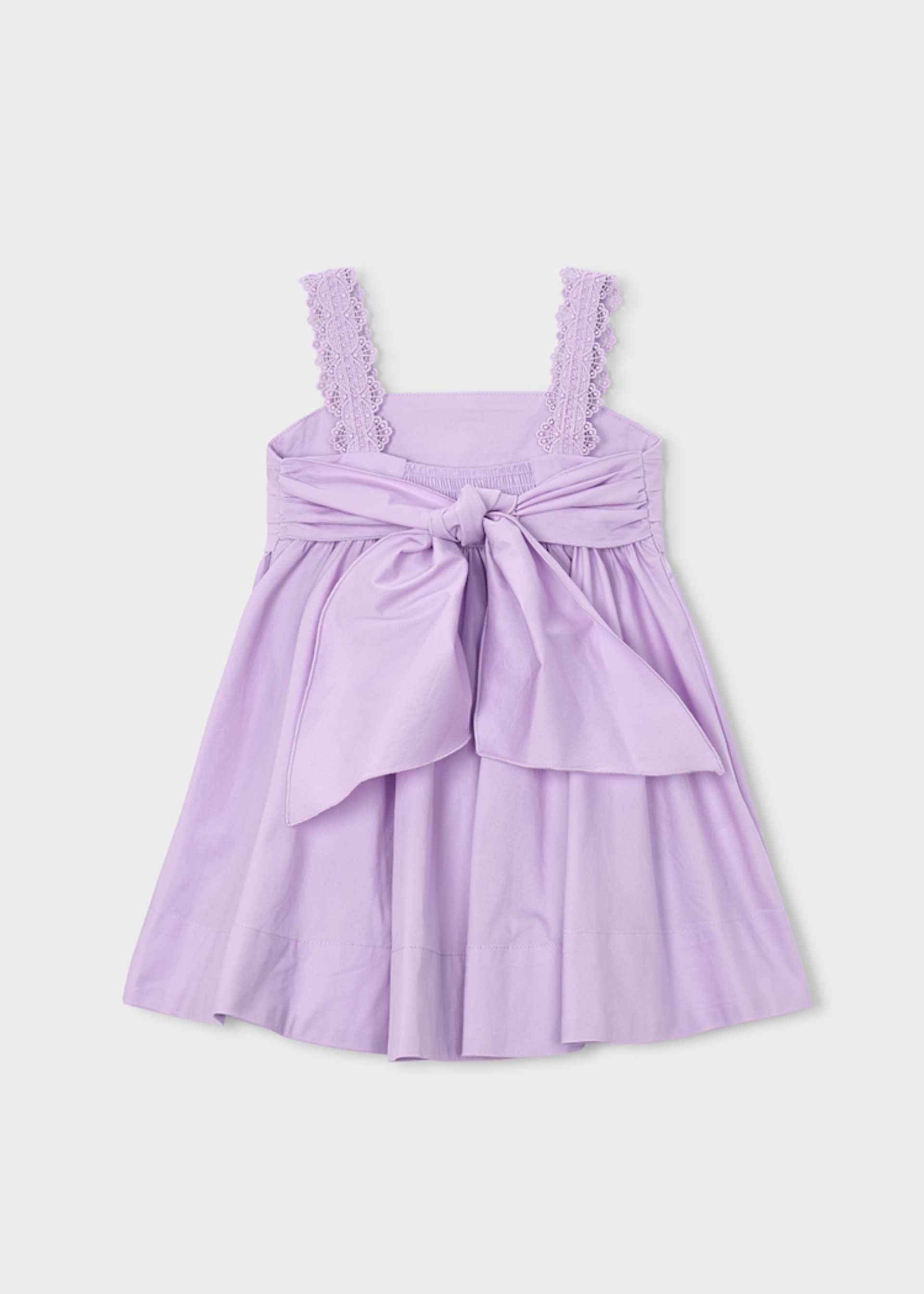 Satin formal dress girl