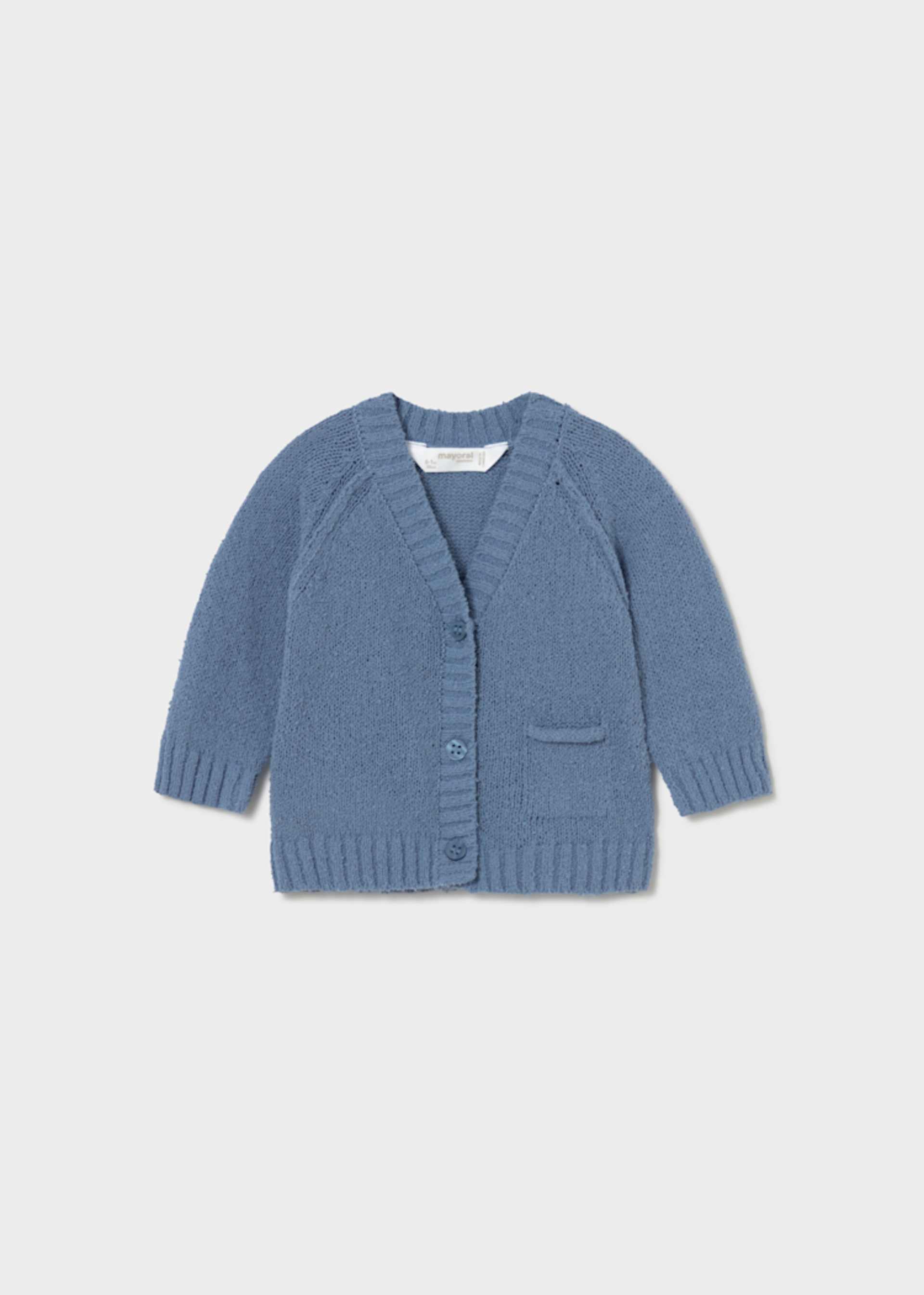 Newborn Boy Knit Cardigan