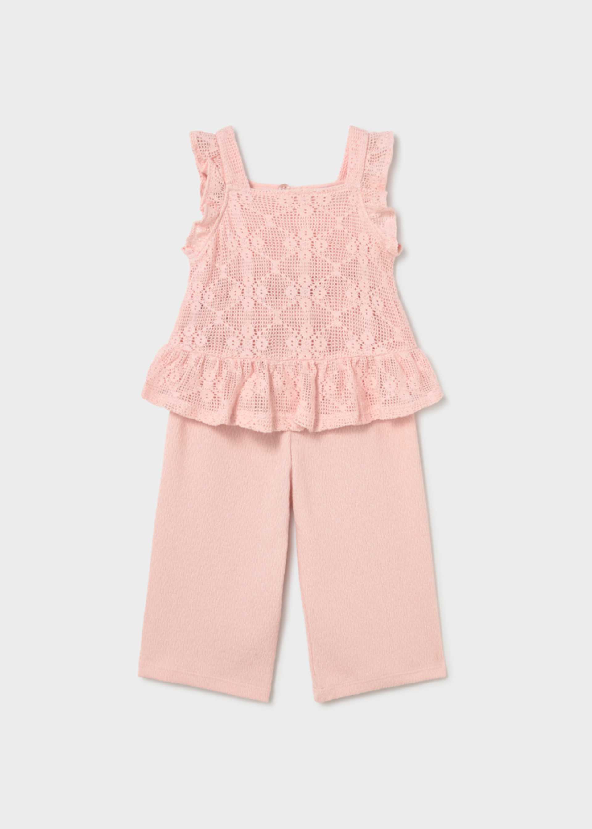 Baby Crochet Pants and Top Set