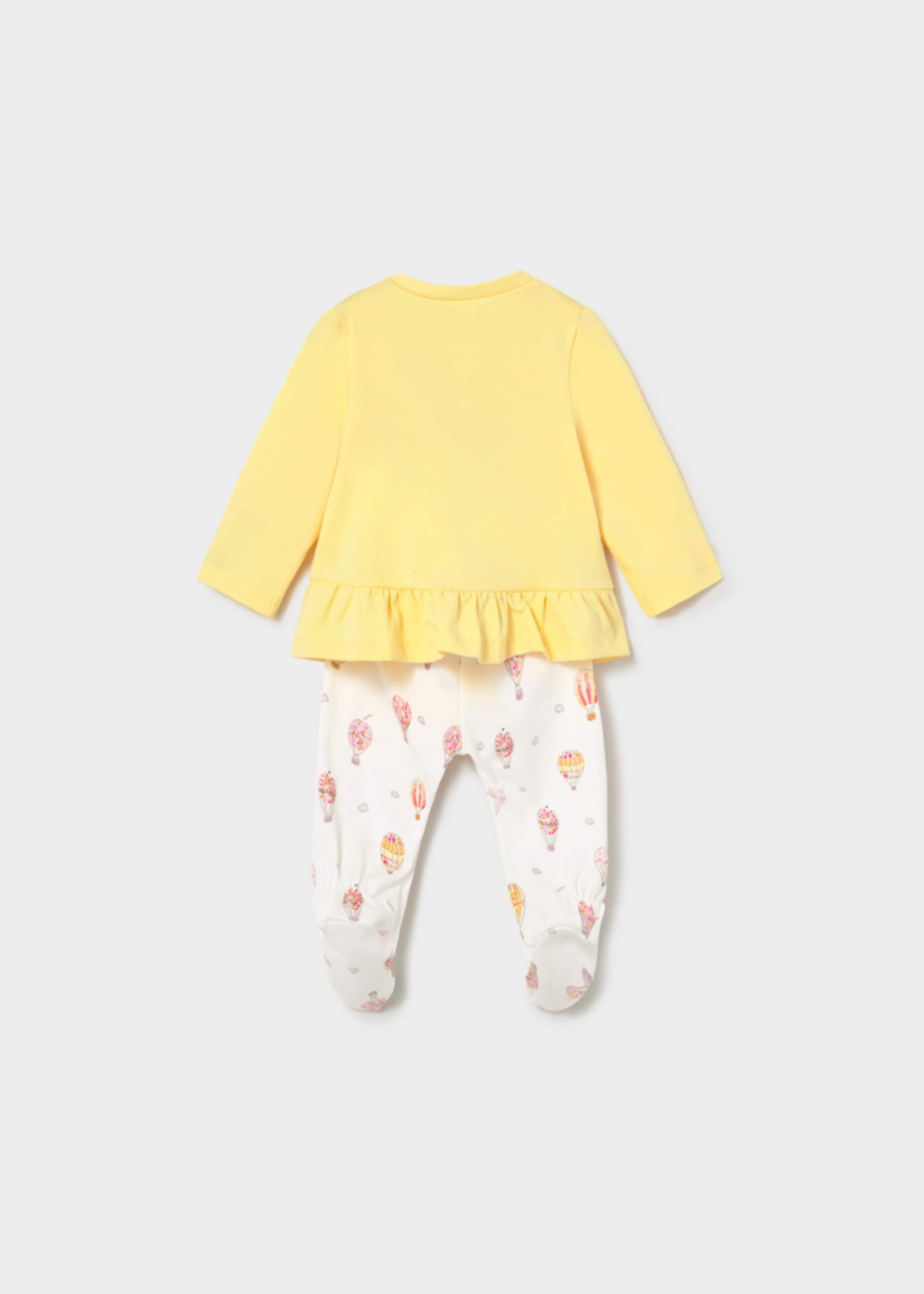 Set pantaloni cu botosei nou-nascut