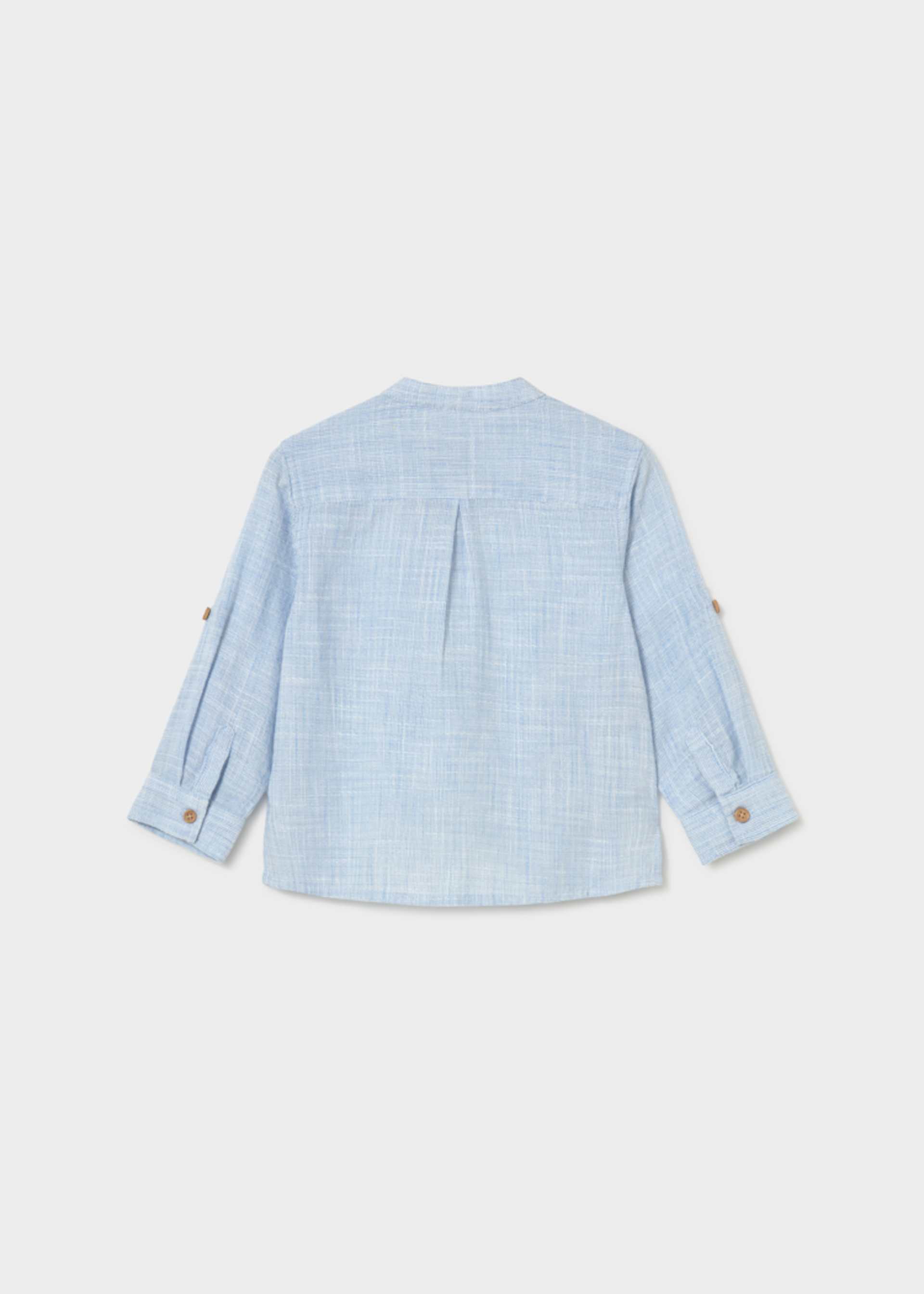 Chemise col mao bébé