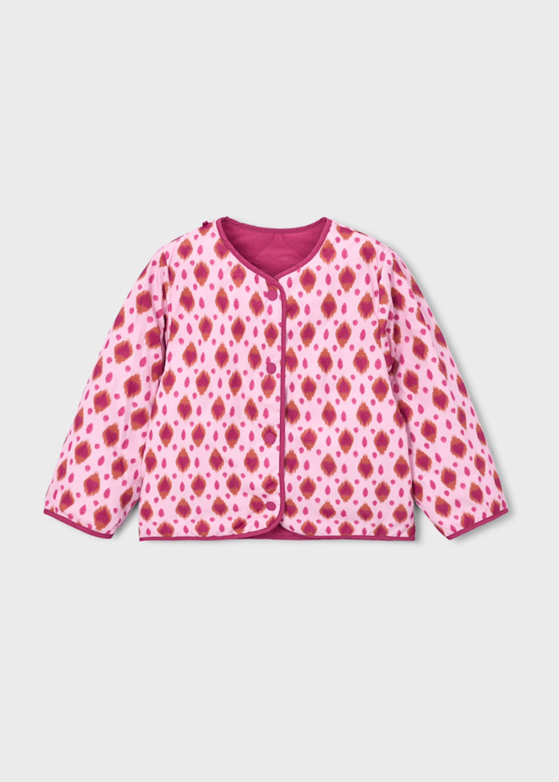 Veste matelassée réversible fille