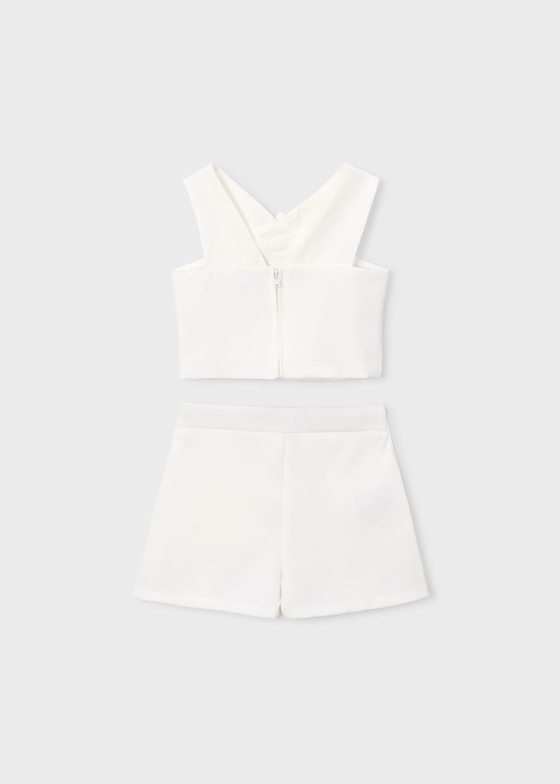 Set Shorts und Top Blume Mädchen