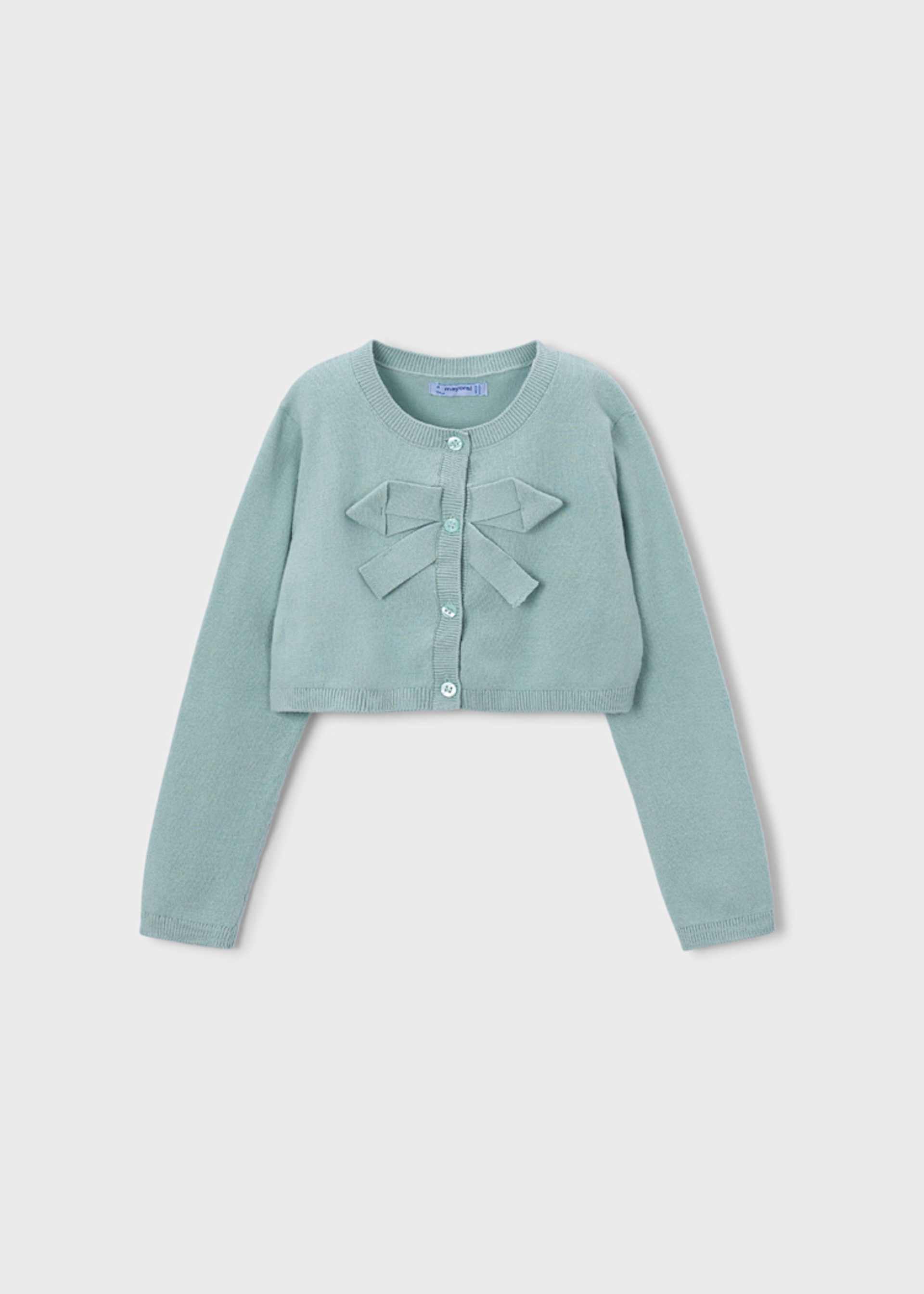 Cardigan tricot basic bambina