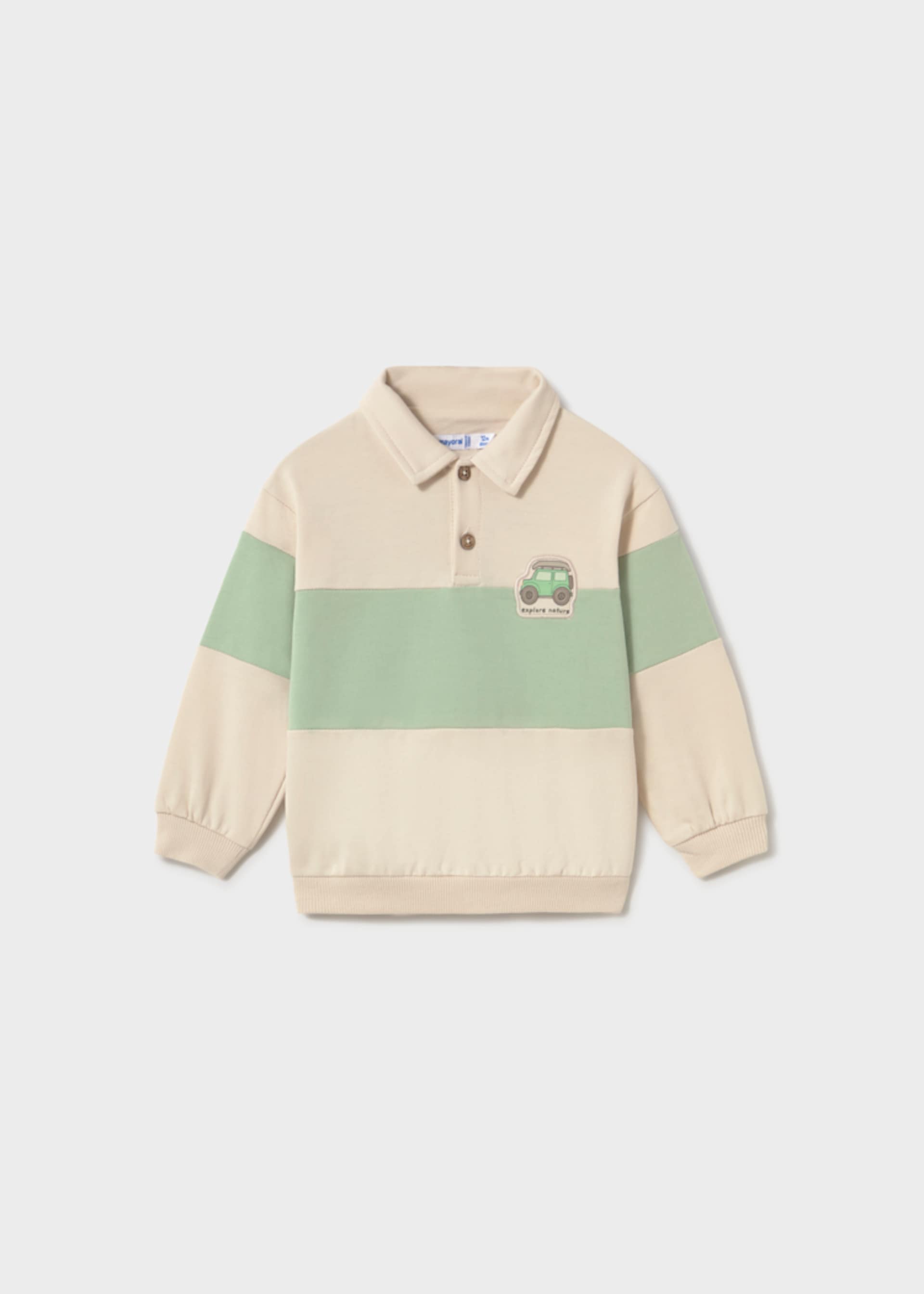 Striped sweatshirt baby