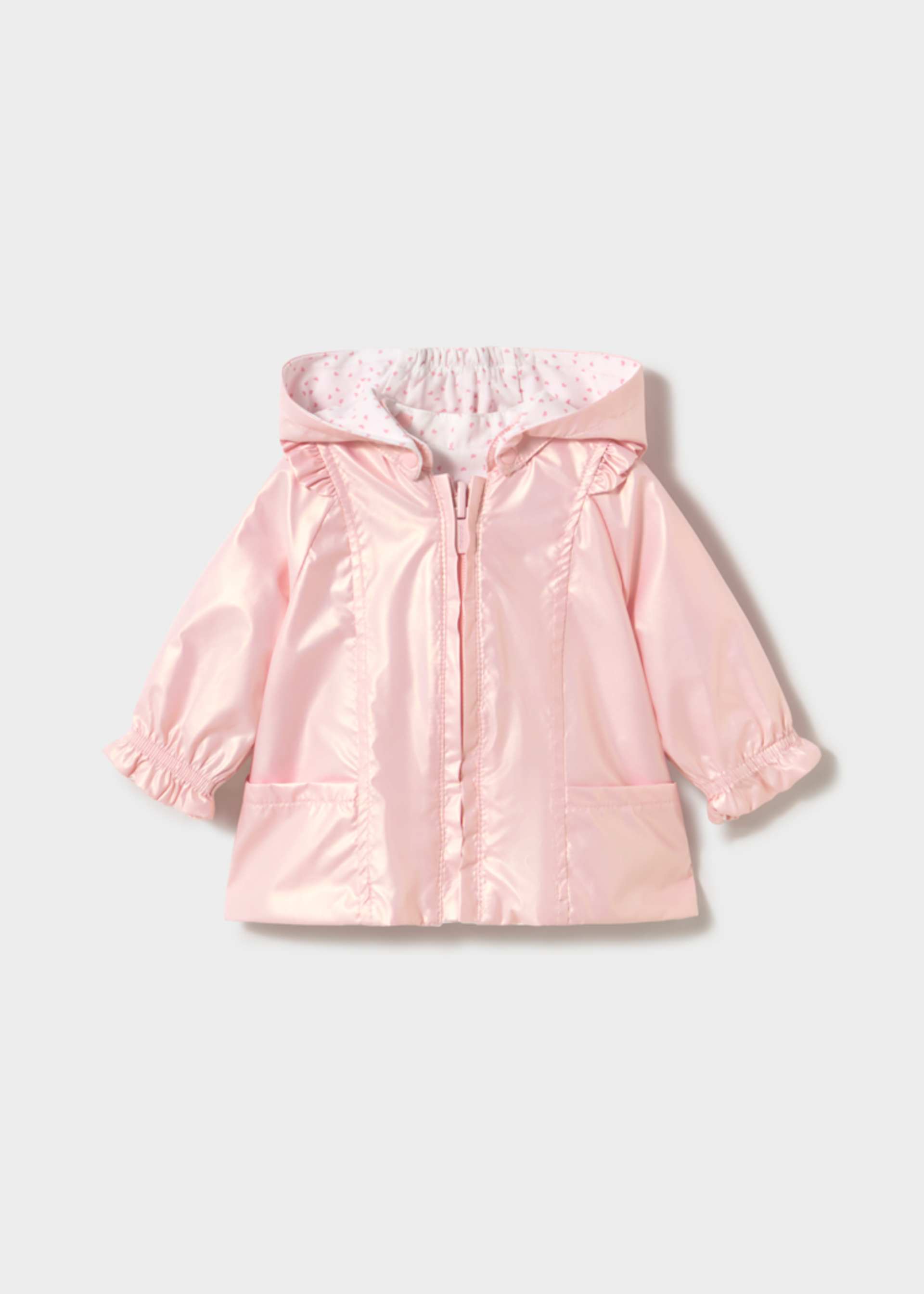 Newborn Girl Reversible Windbreaker