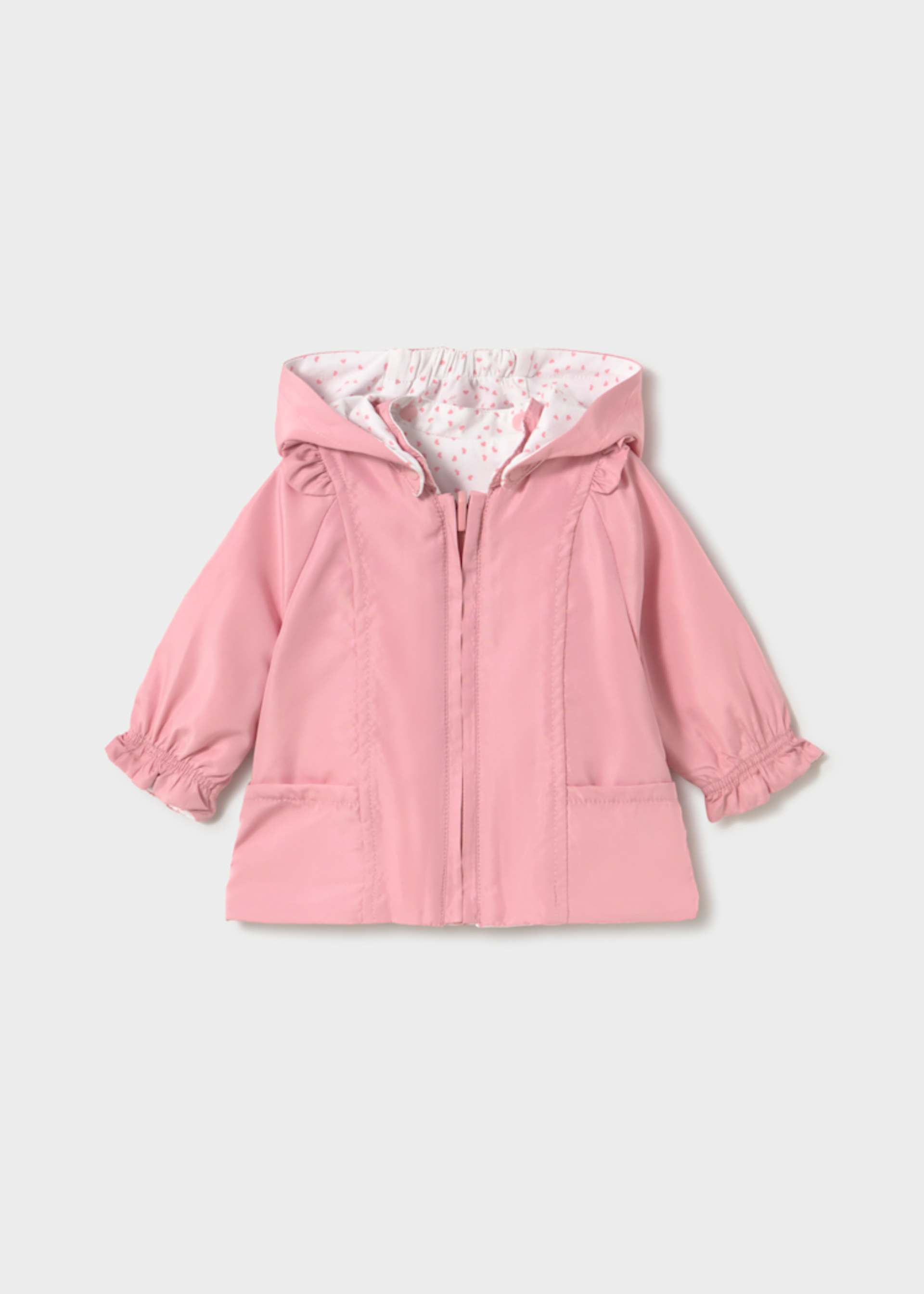 Newborn Girl Reversible Windbreaker
