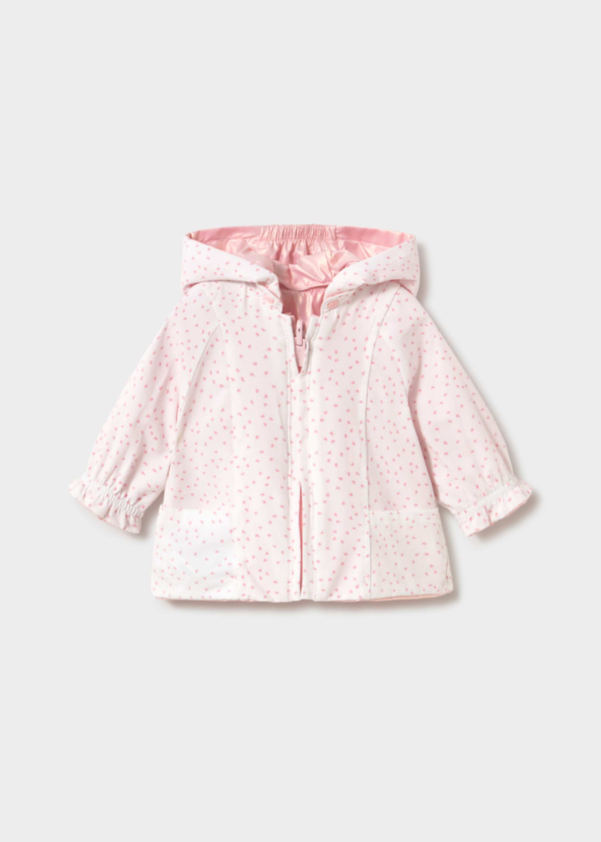 Newborn Girl Reversible Windbreaker