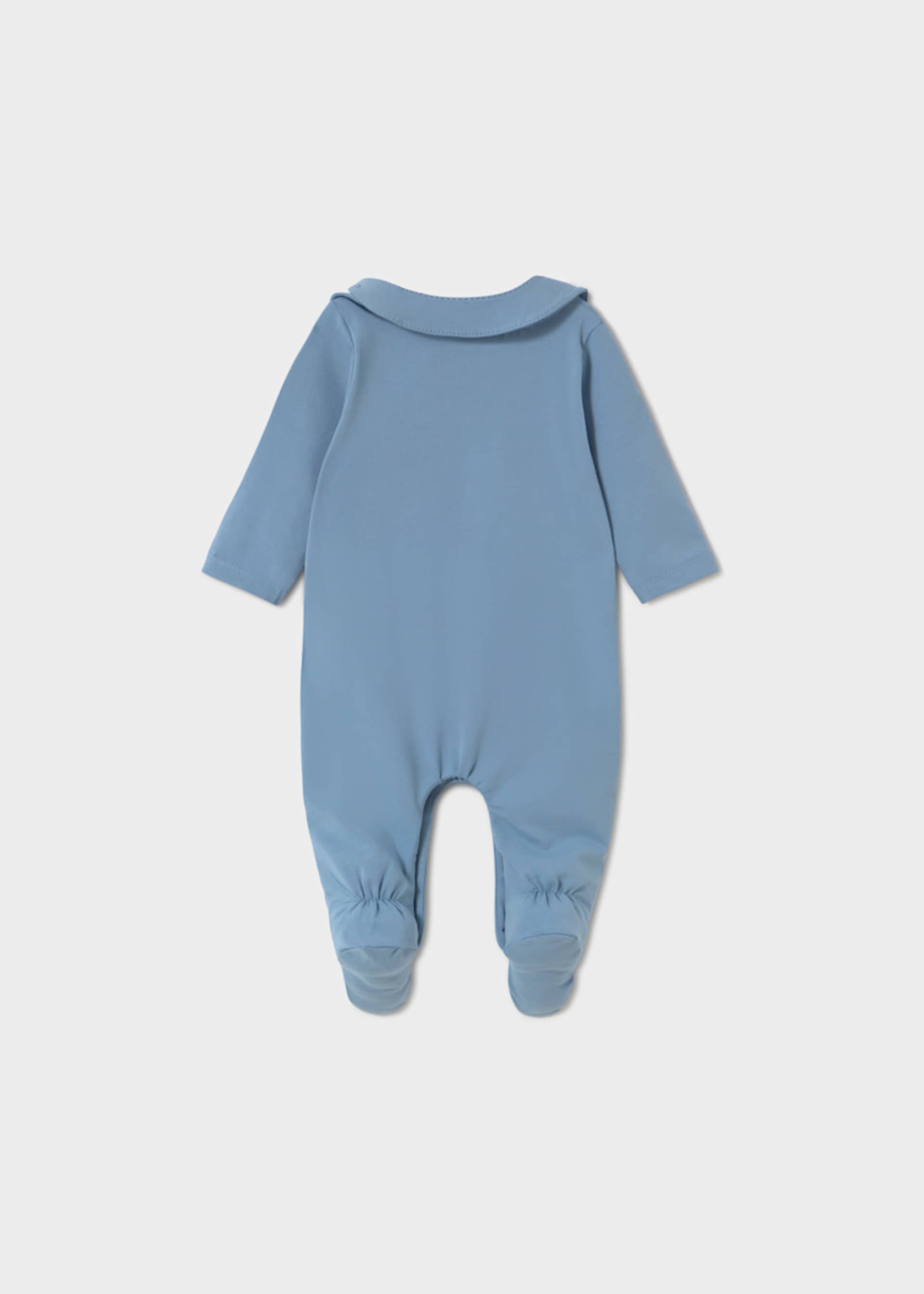 Pigiama serigrafia e bavaglino neonato