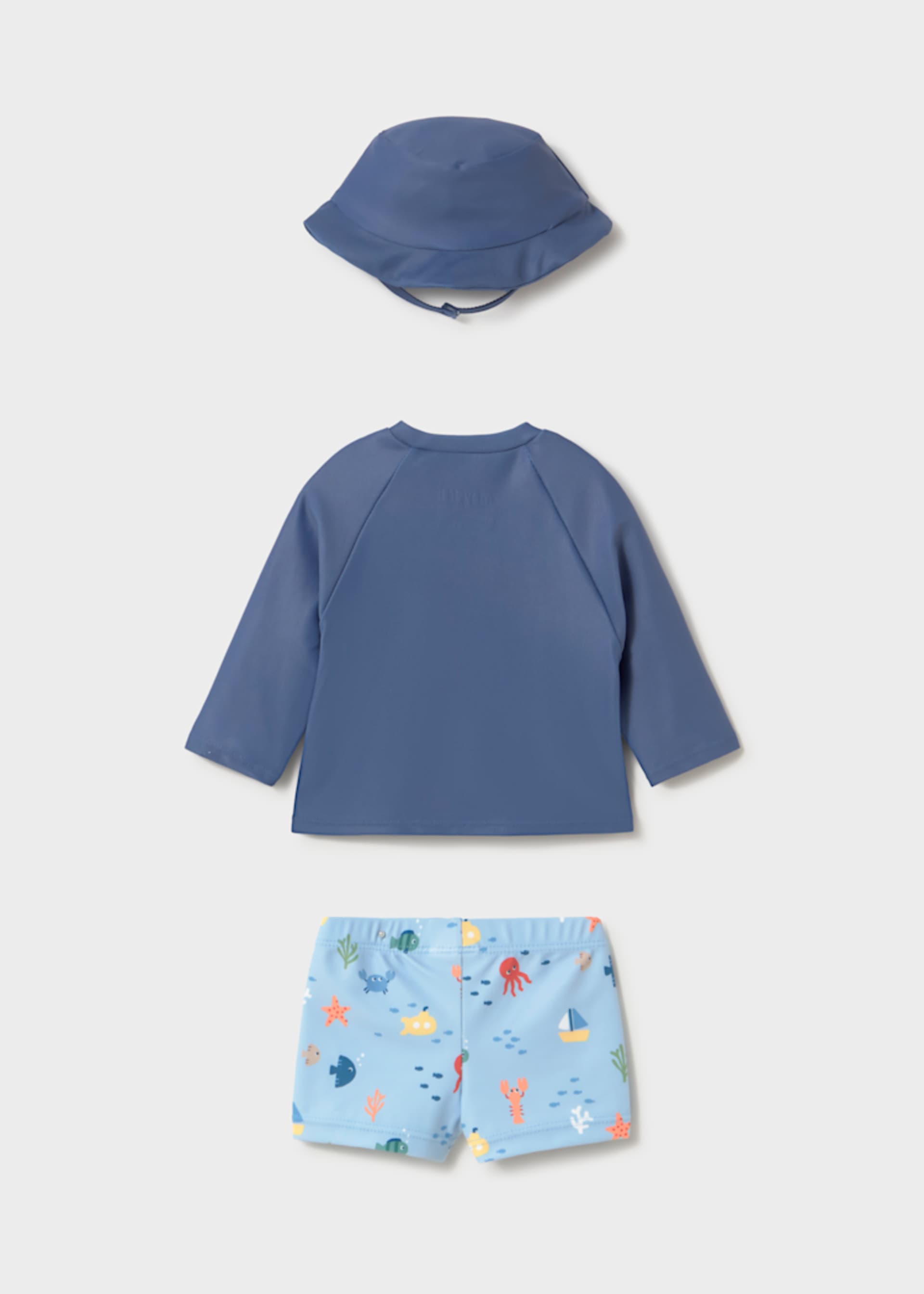 Ensemble 3 pièces maillot de bain nouveau-né