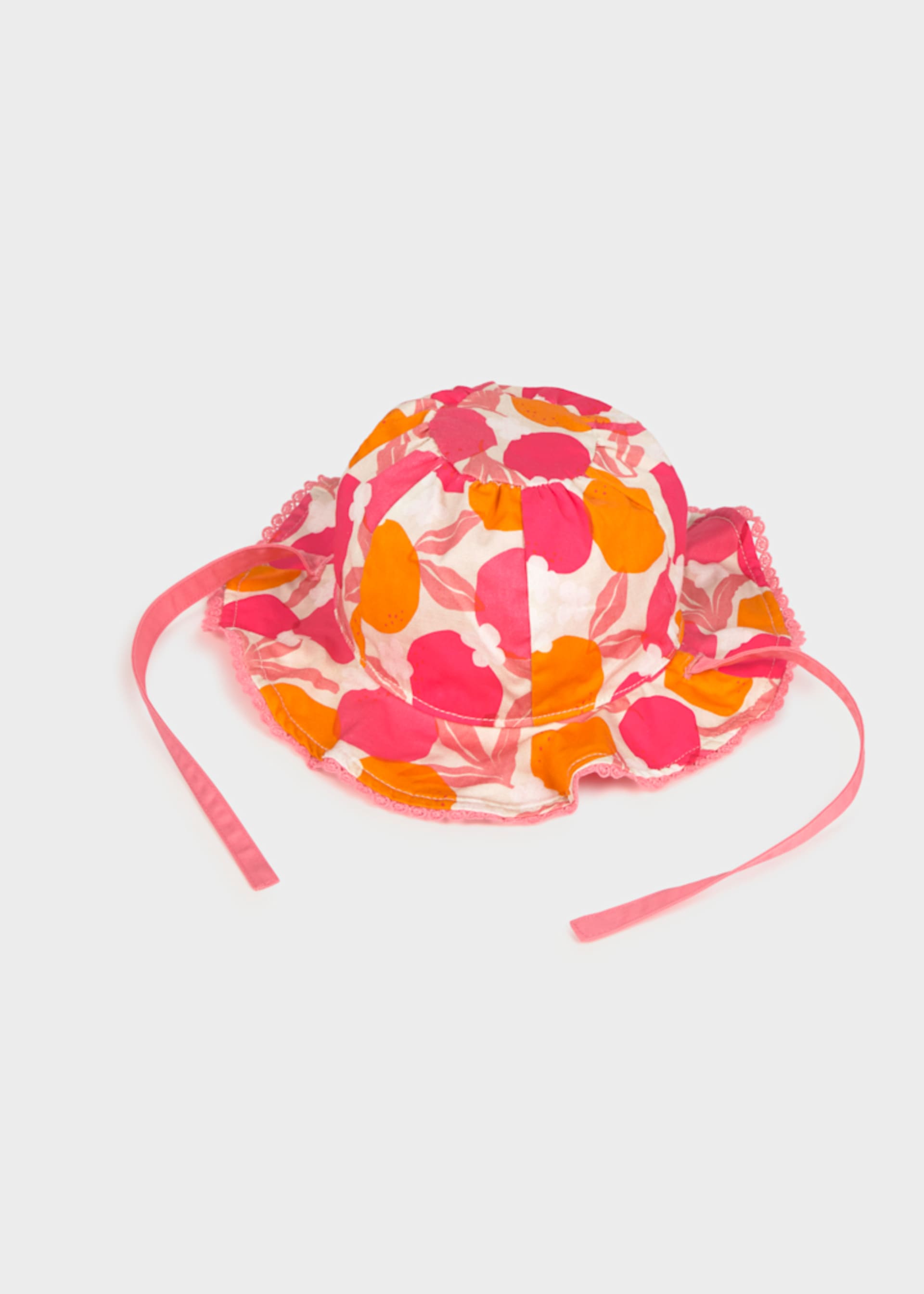 Cappello reversibile neonata