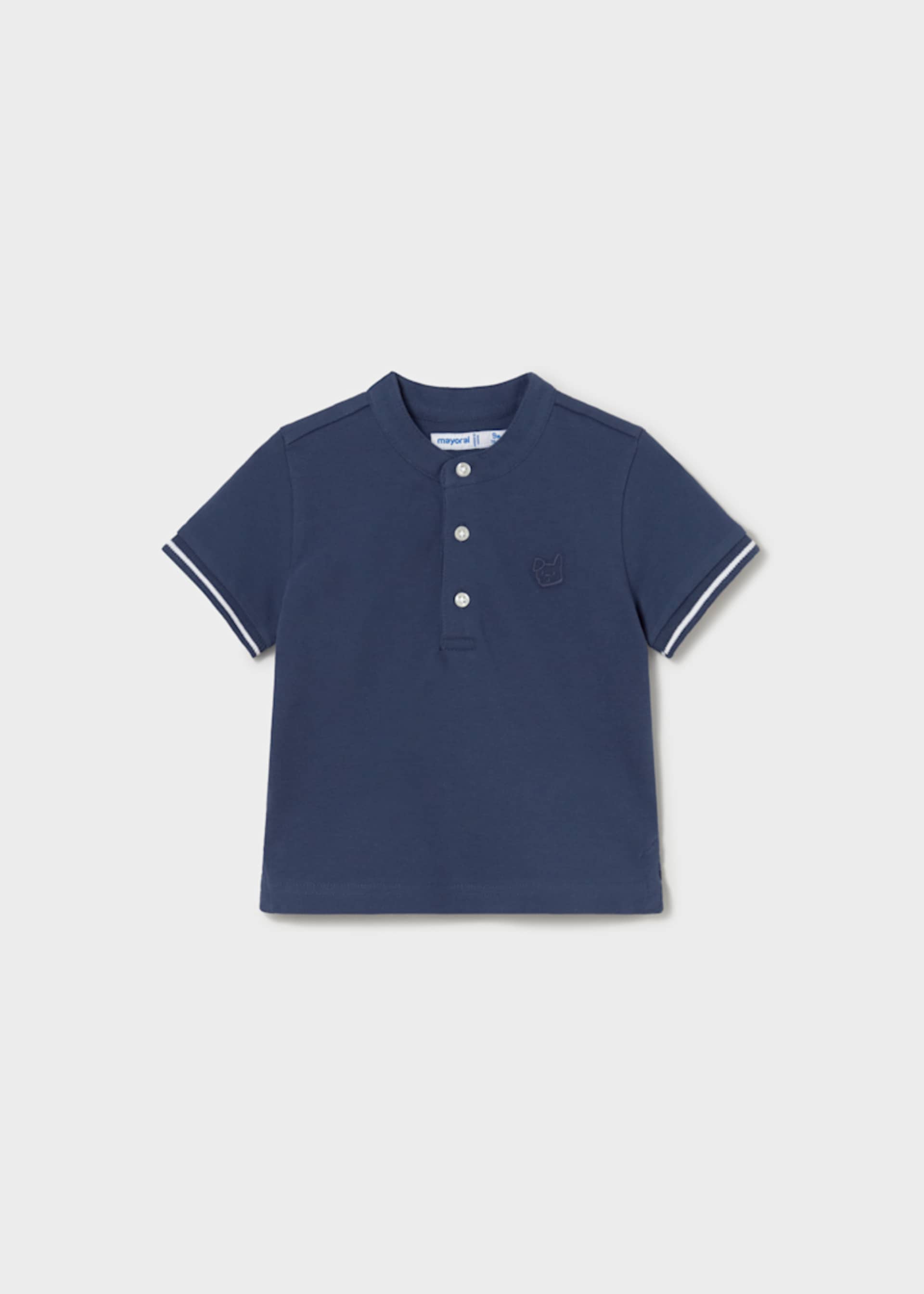 Baby Short Sleeve Henley Polo