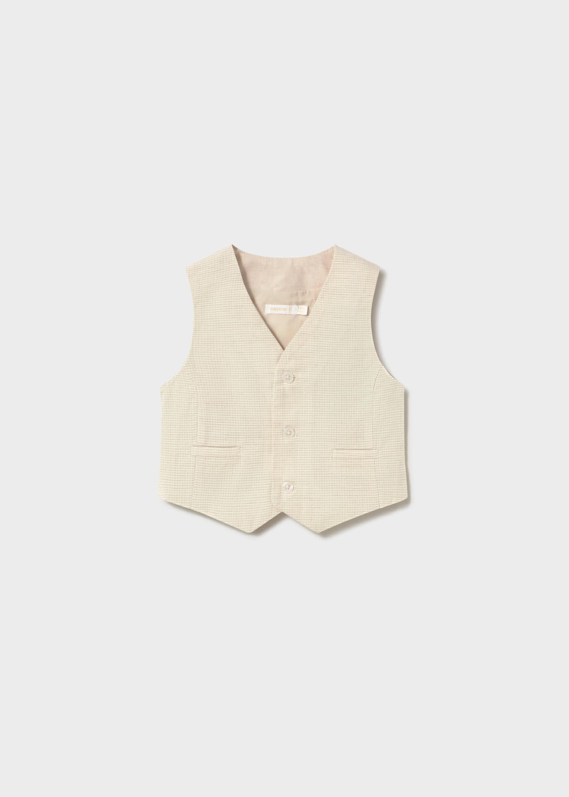Gilet avec lin bébé