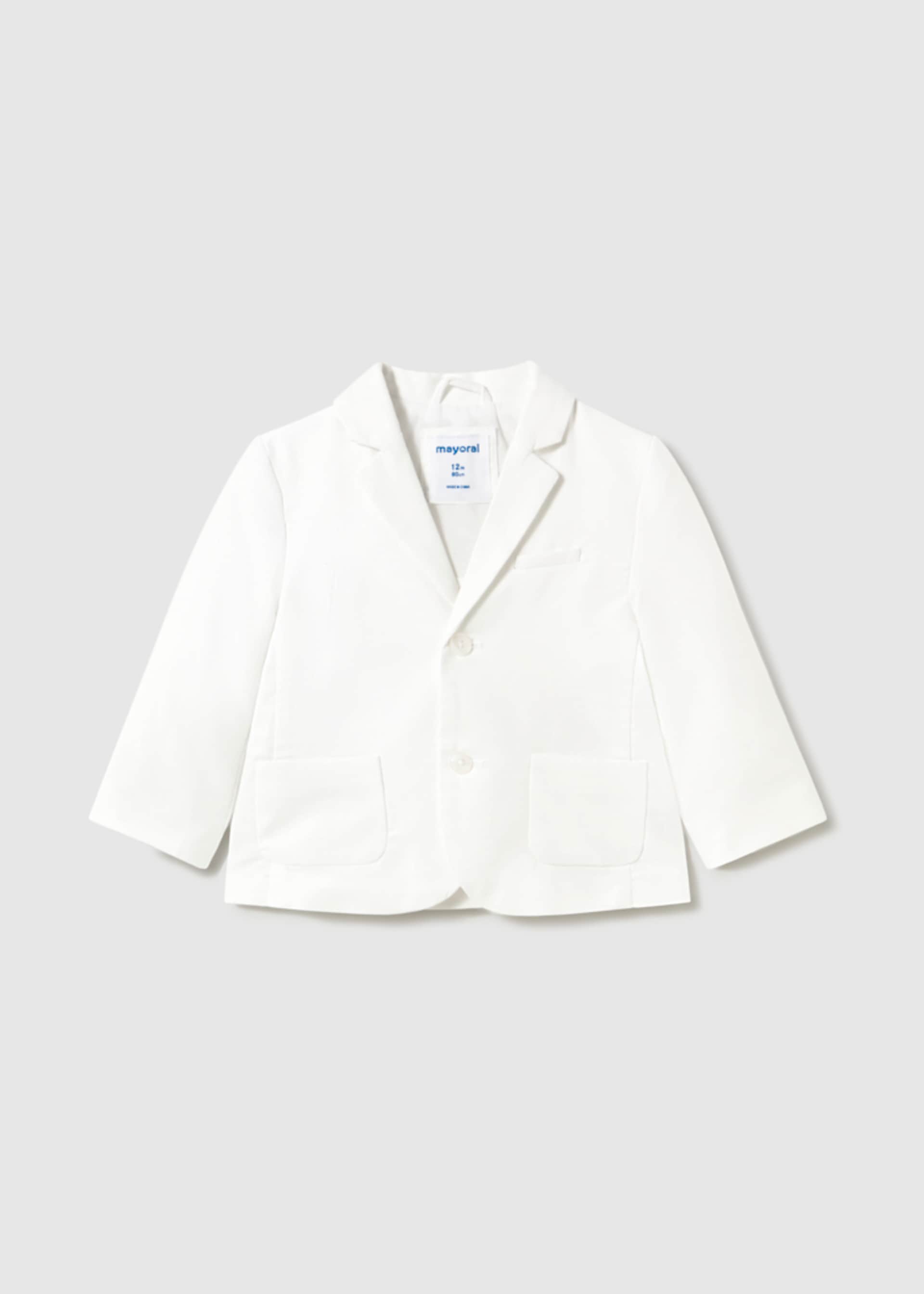 Blazer com linho bebé