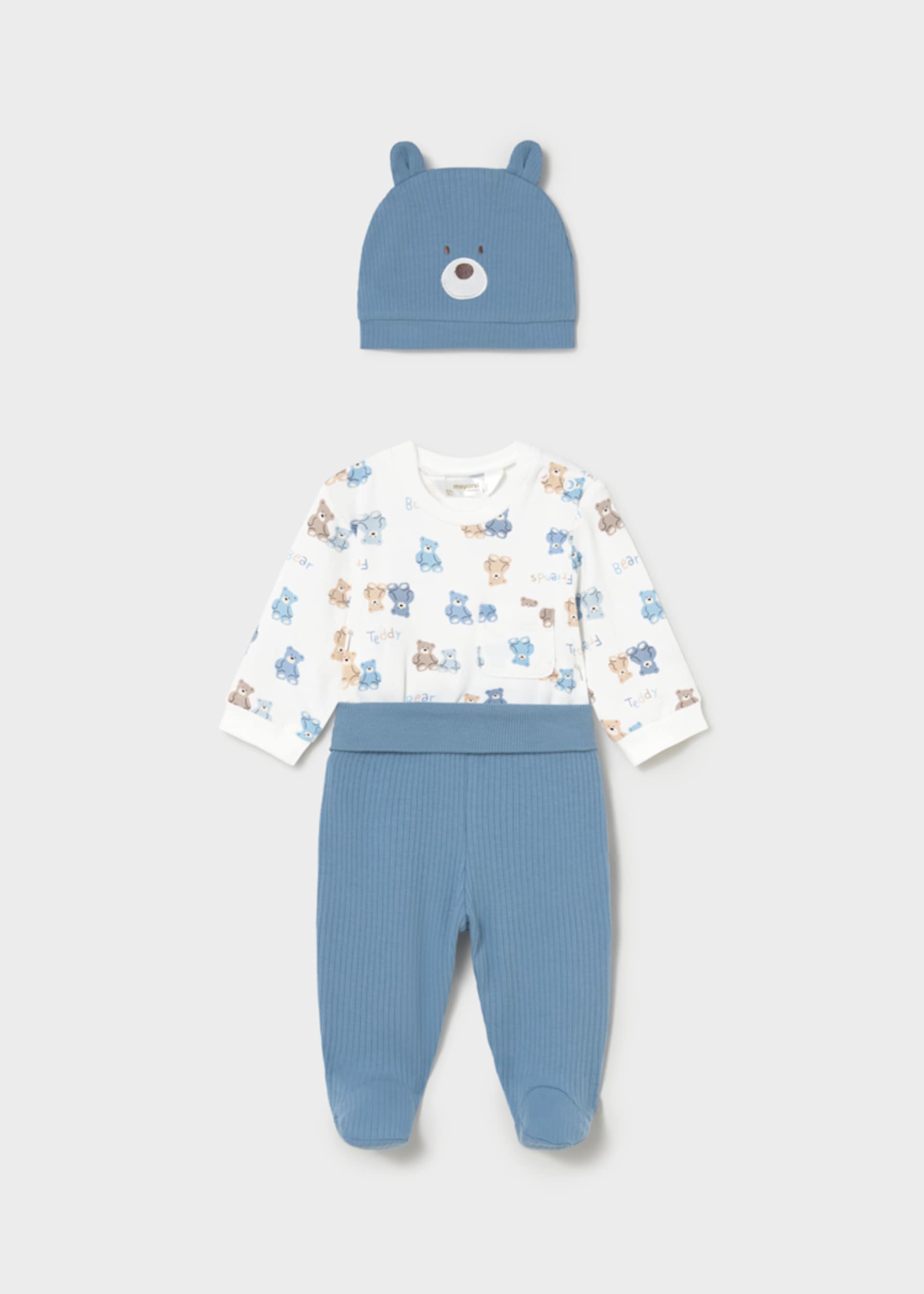 Completo 3 pezzi ghettina neonato