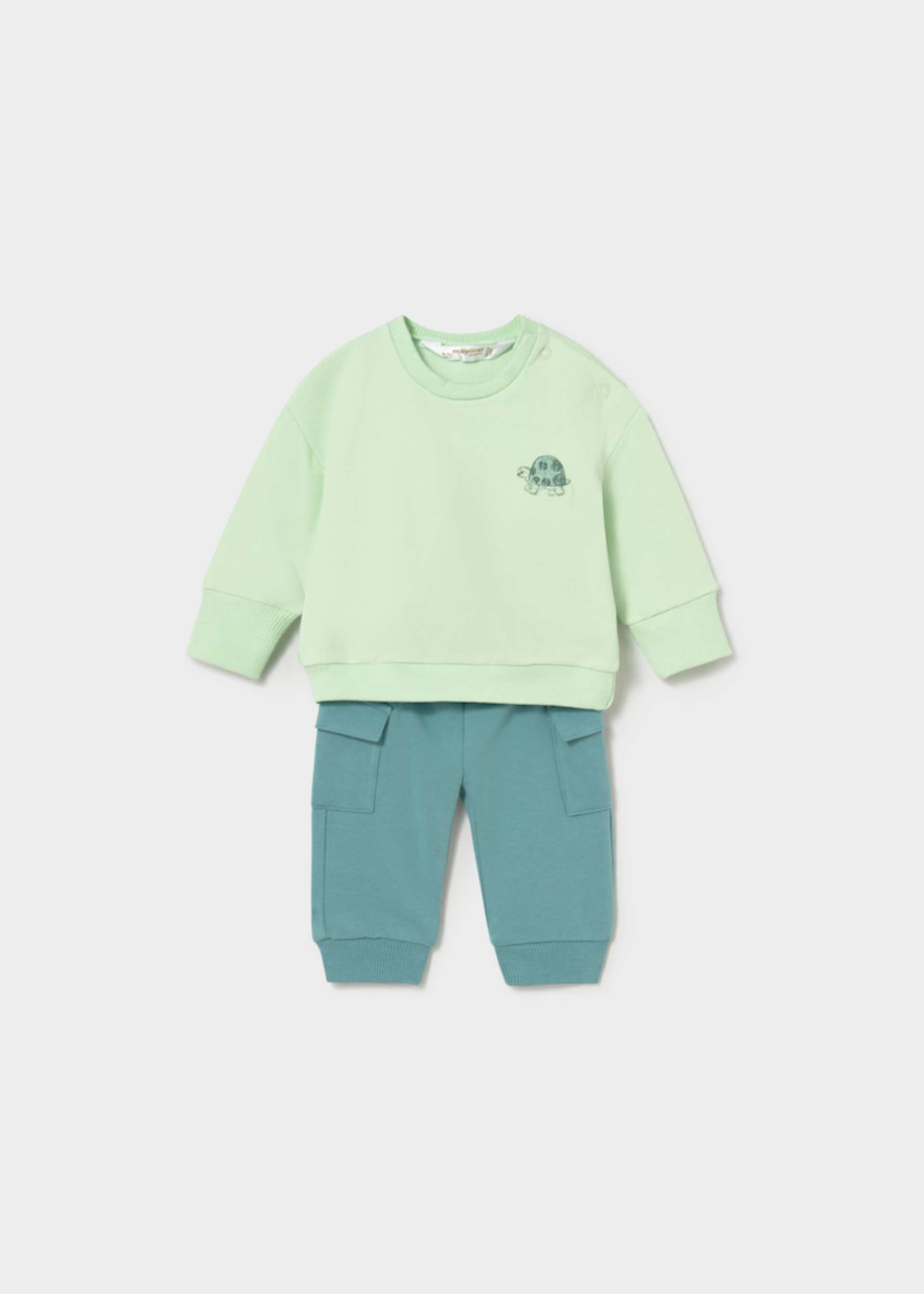 Newborn Boy 4-Piece French Terry Set