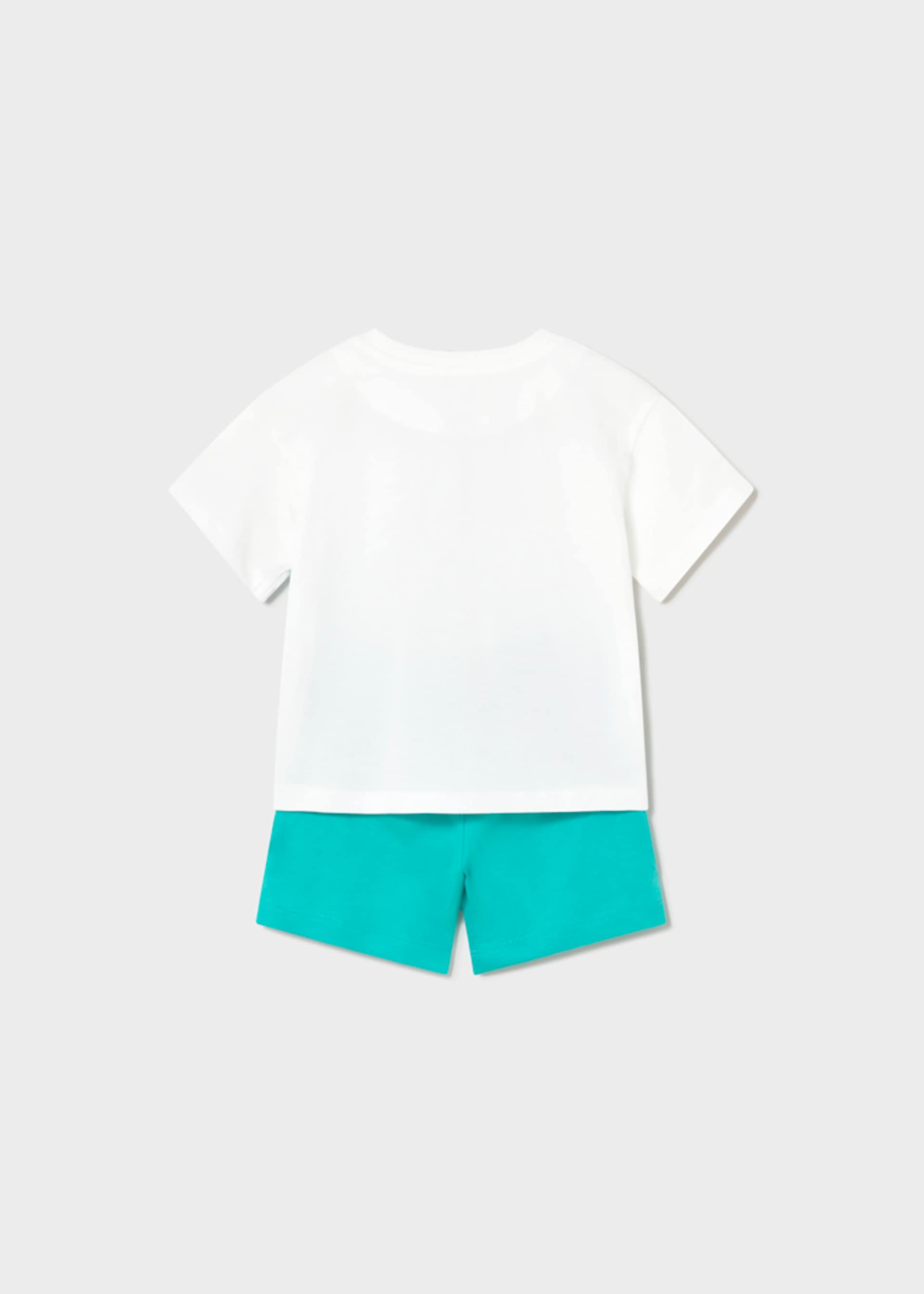 Baby Knit Shorts and T-Shirt 2-Piece Set