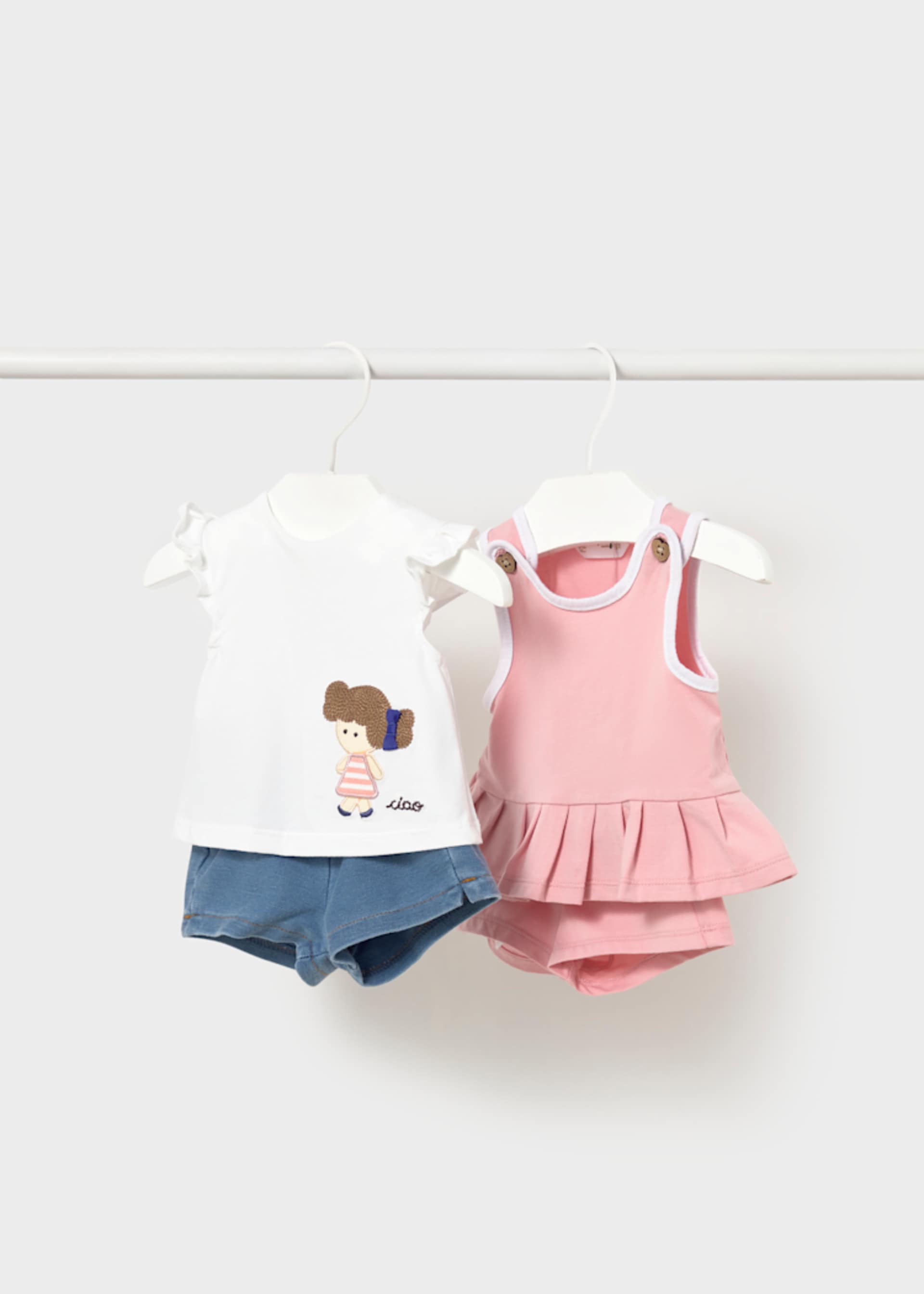 Conjunto 4 peças recém nascida