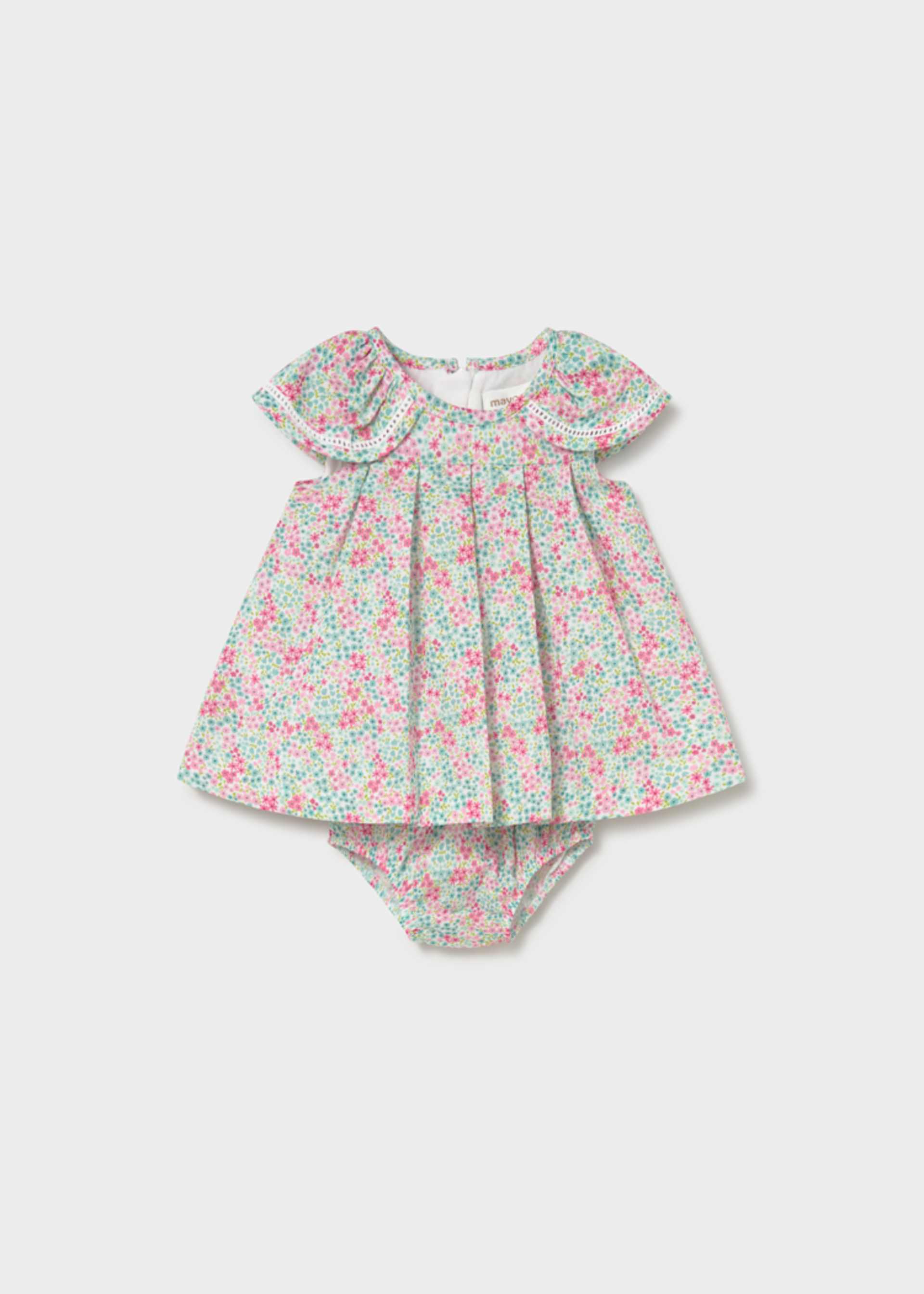 Robe imprimée avec bloomer nouveau-né