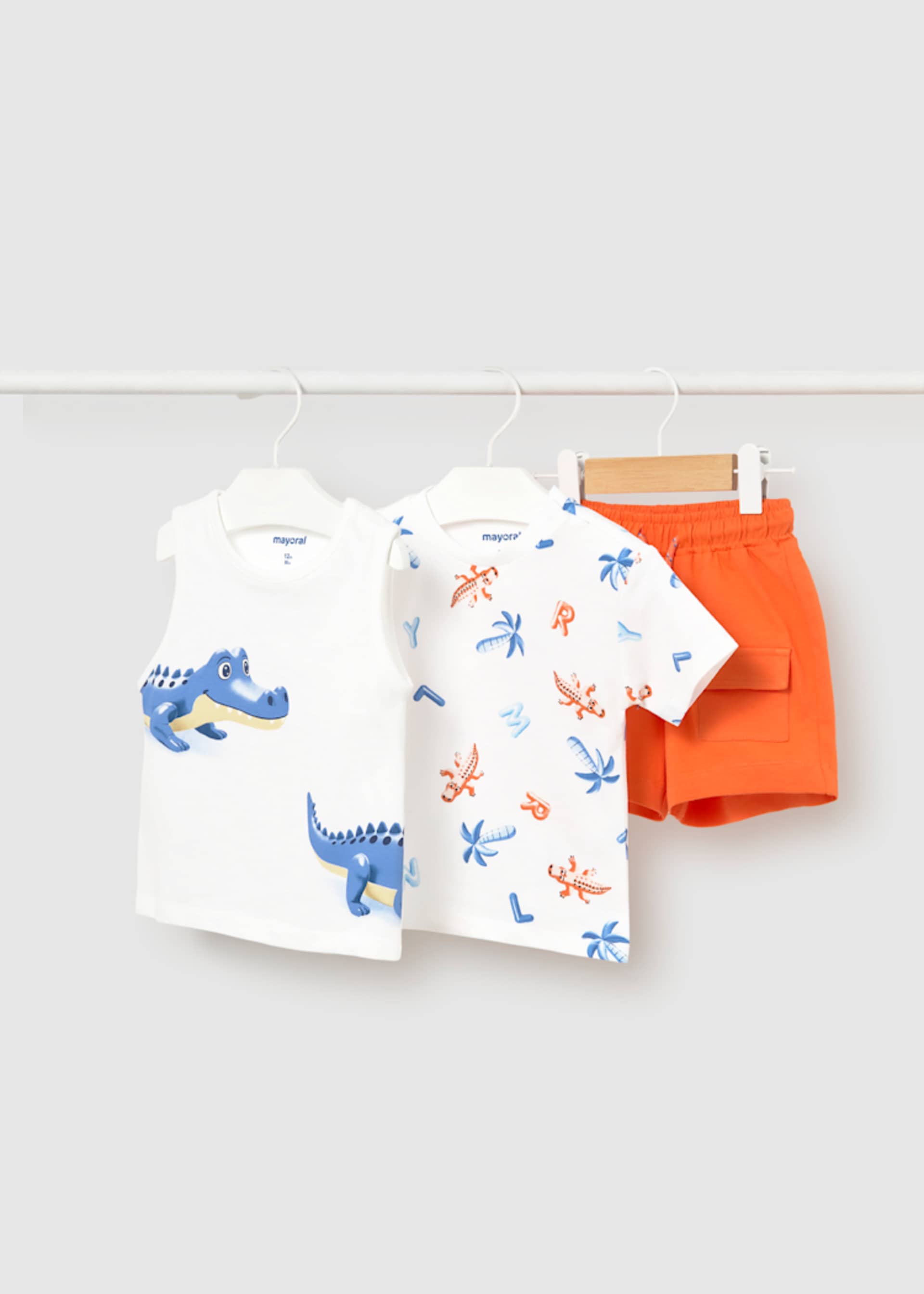 Ensemble 3 pièces imprimé bébé