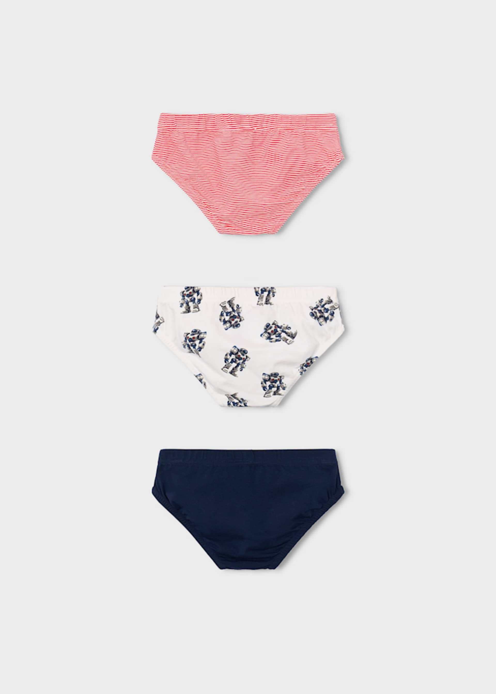 Set 3 calzoncillos slips niño