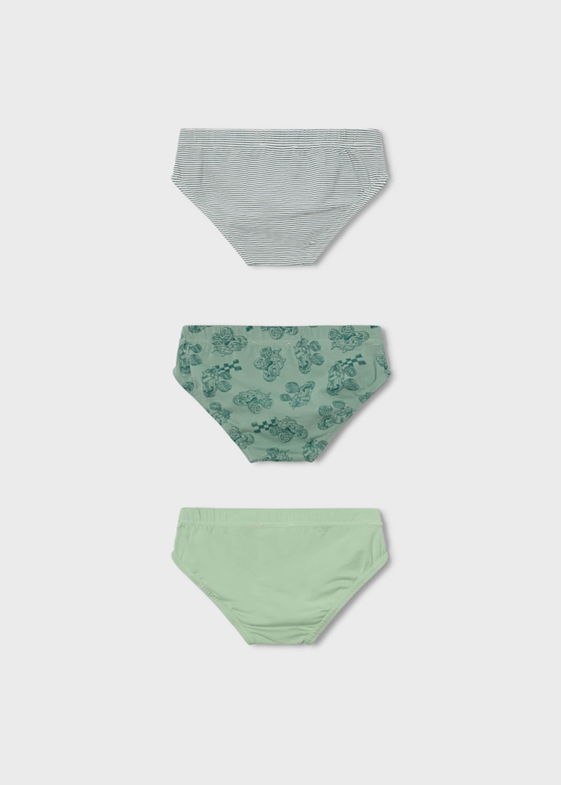 Set 3 calzoncillos slips niño