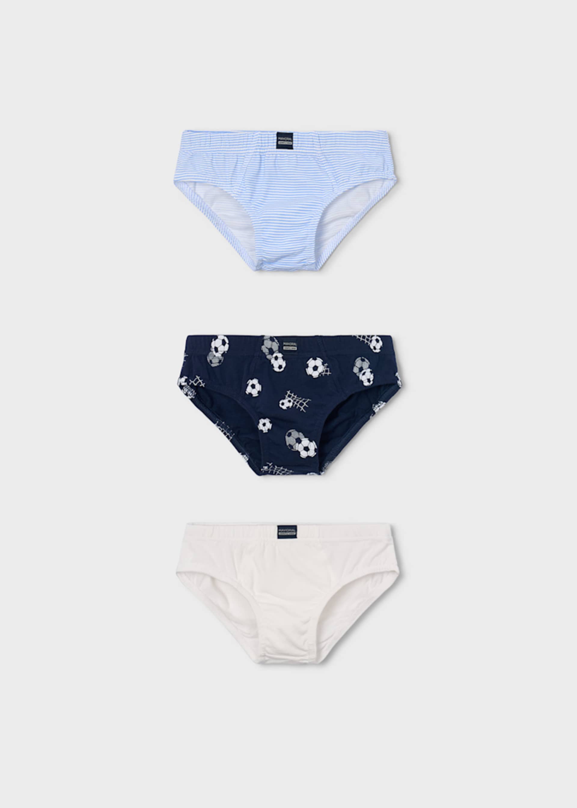 Set of 3 boys' briefs