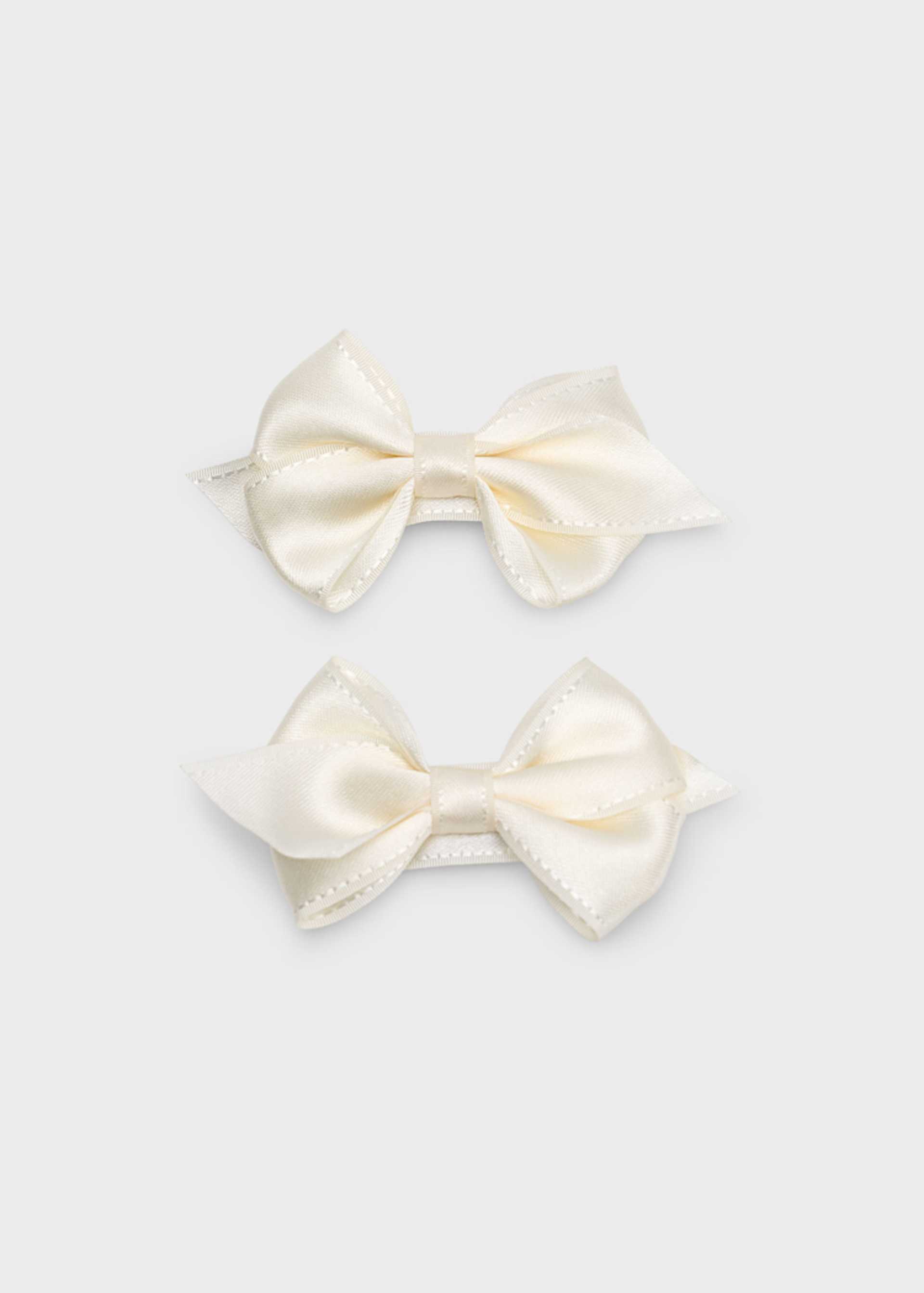 Set 2 Satin-Haarclips