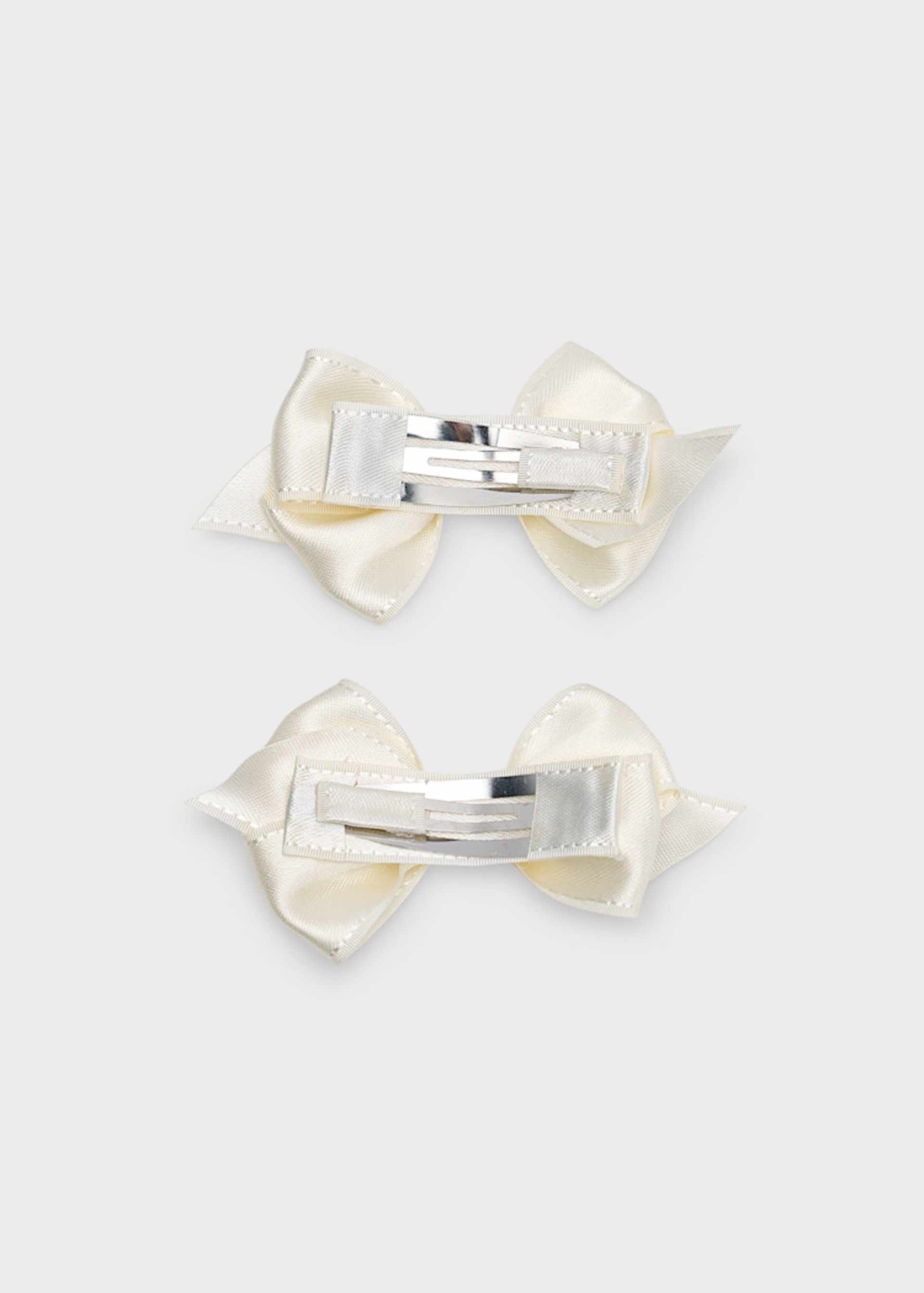Set 2 Satin-Haarclips