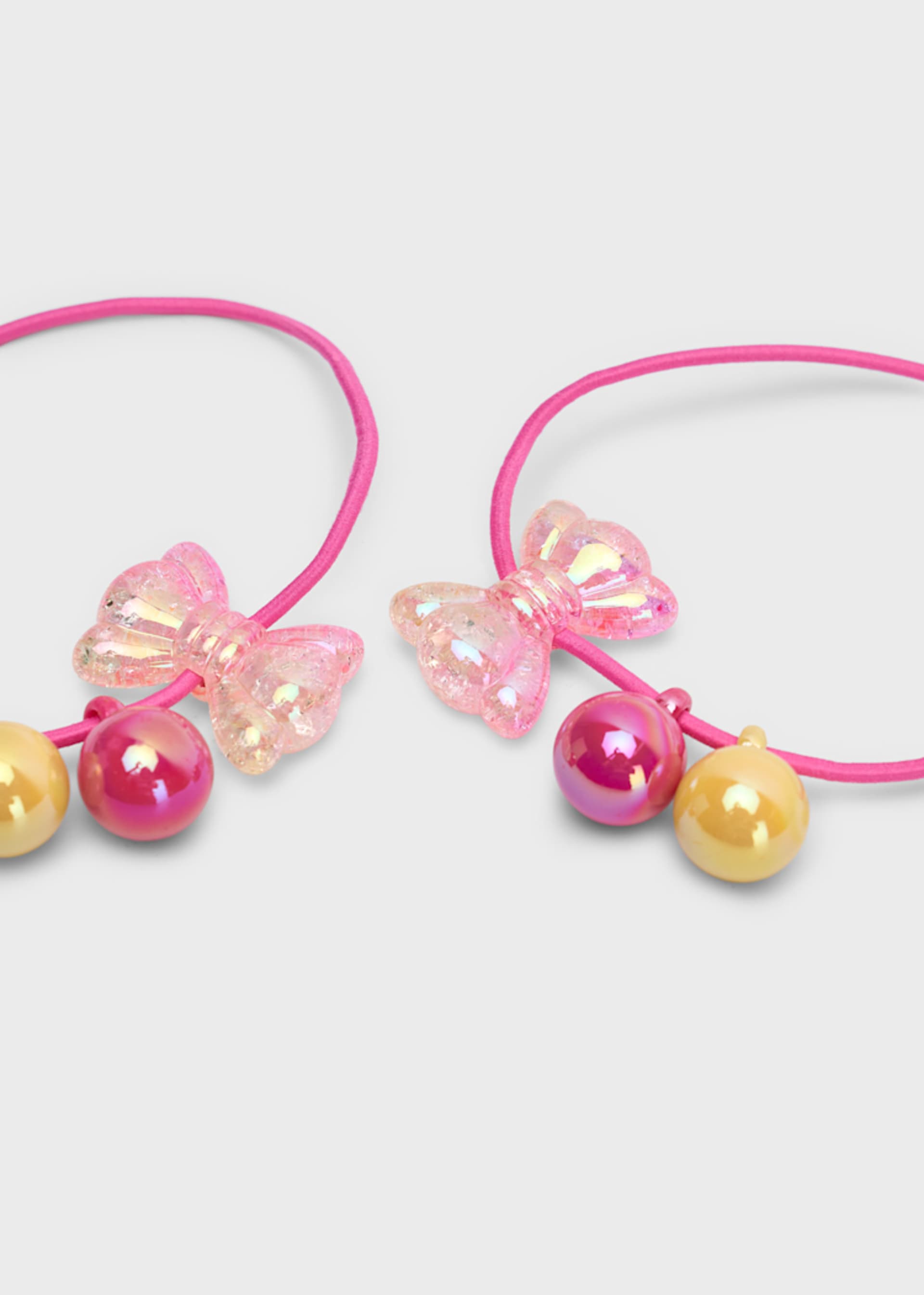 Pack of 2 bow hair ties