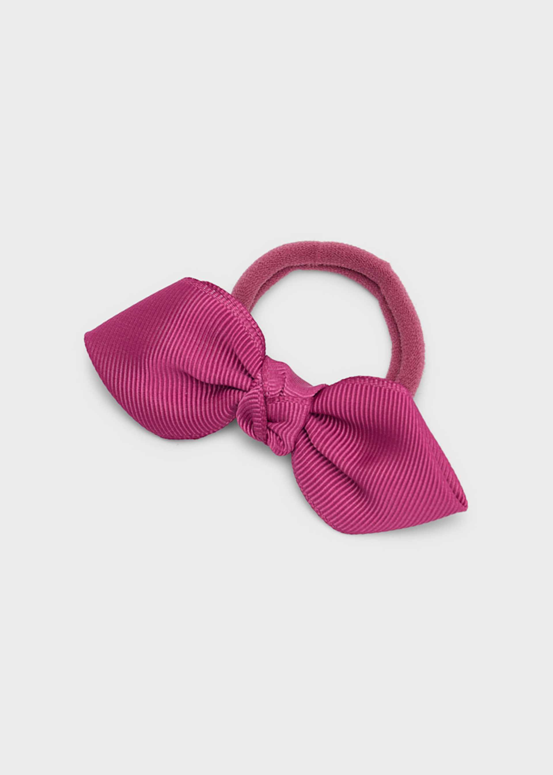 Girl's bow tie hair tie