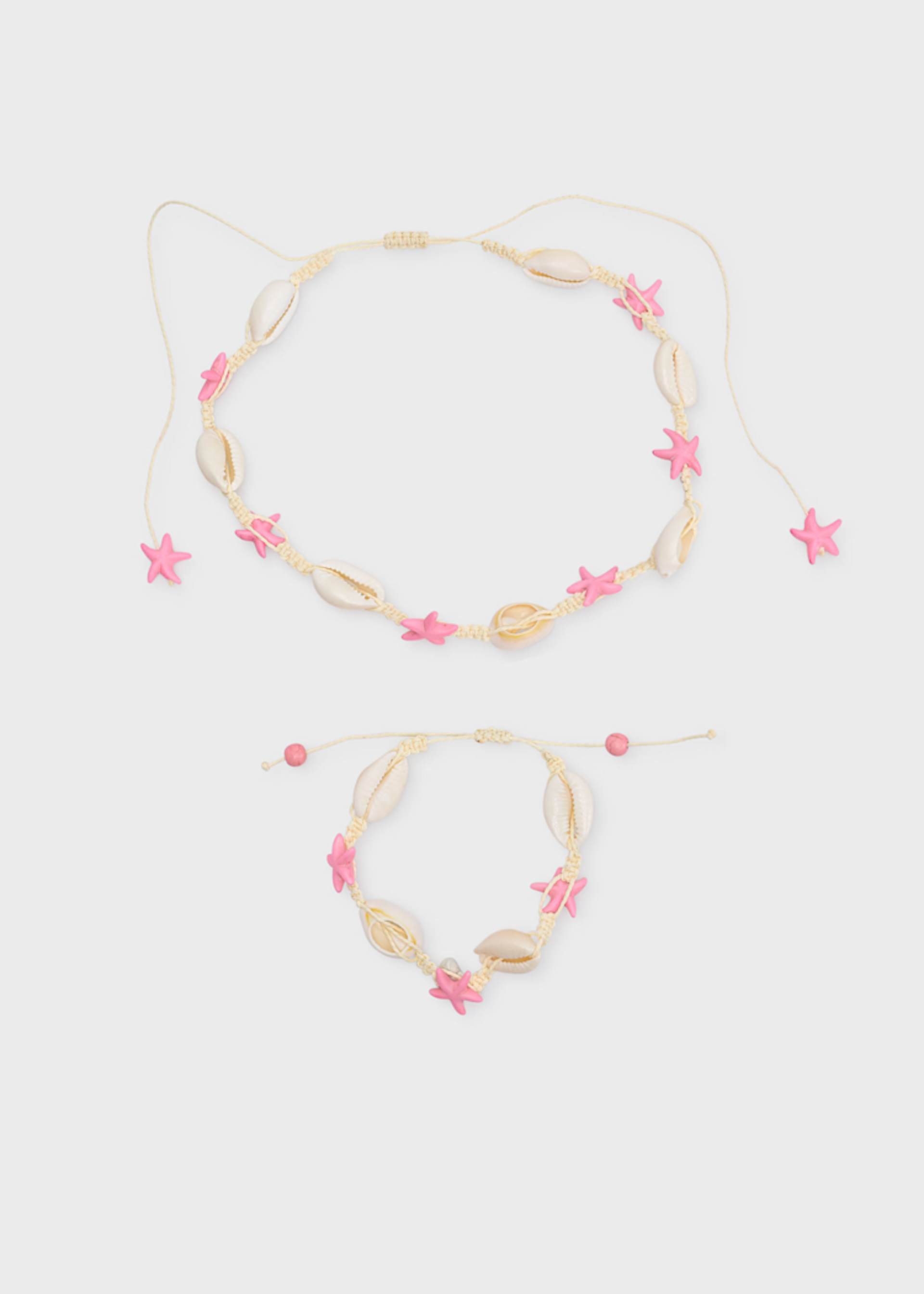 Halskette und Armband Muscheln Mädchen