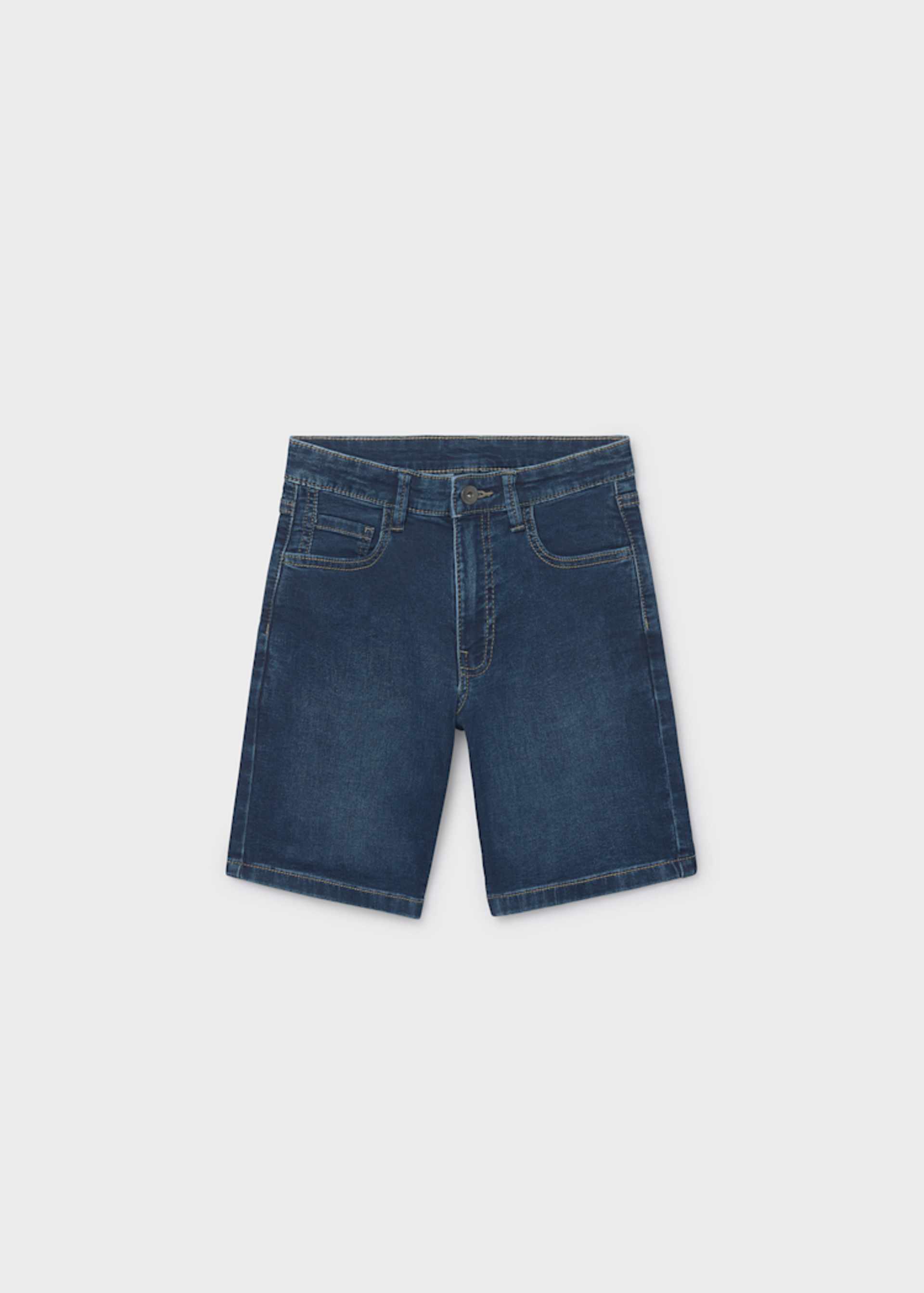 Boys' denim Bermuda shorts