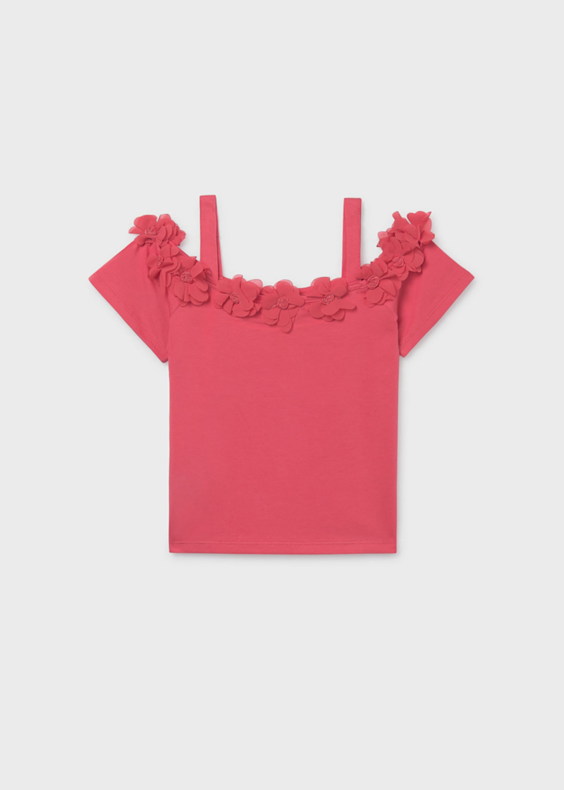 Camiseta flores chica