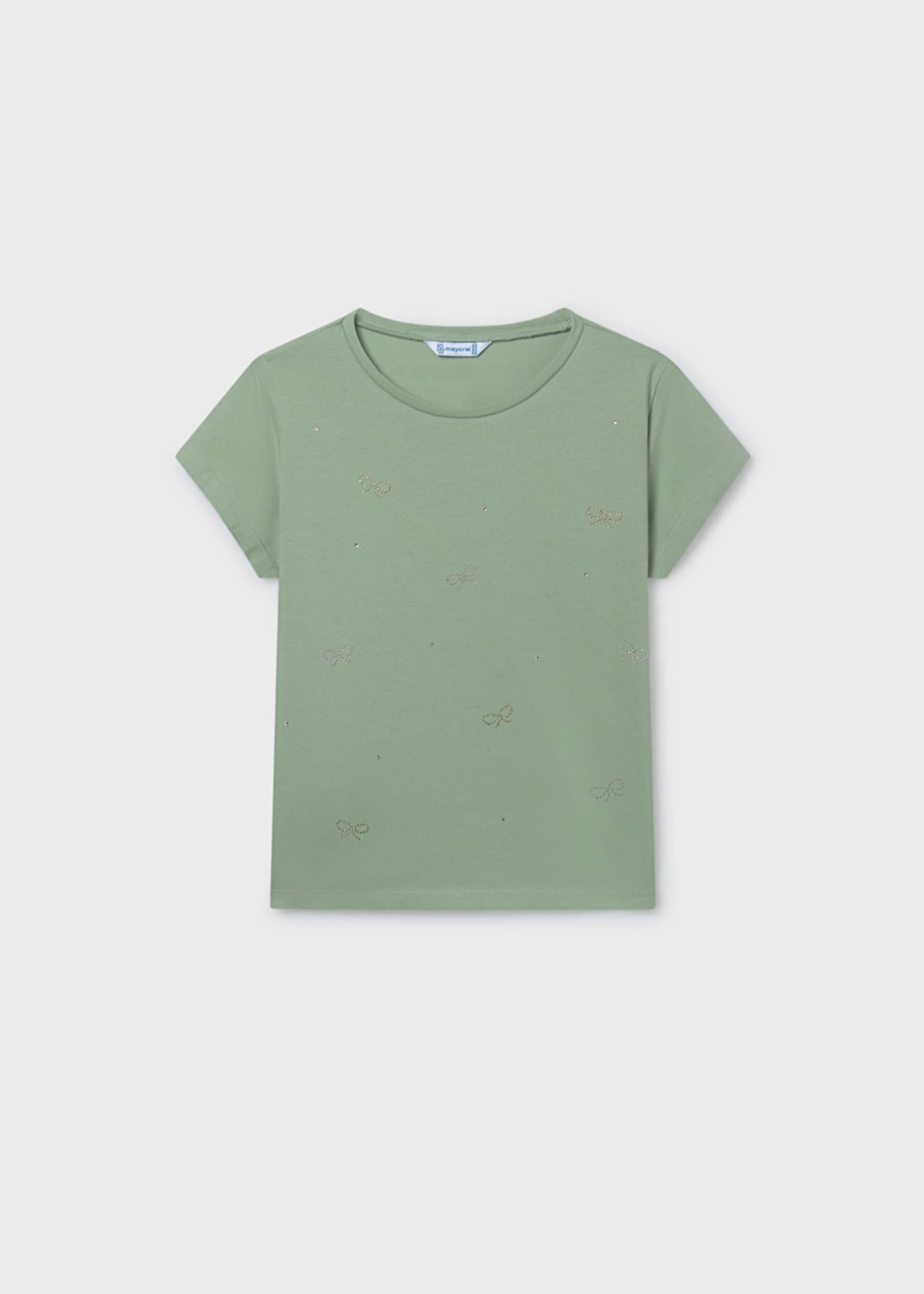 Maglietta fiocchi basic ragazza