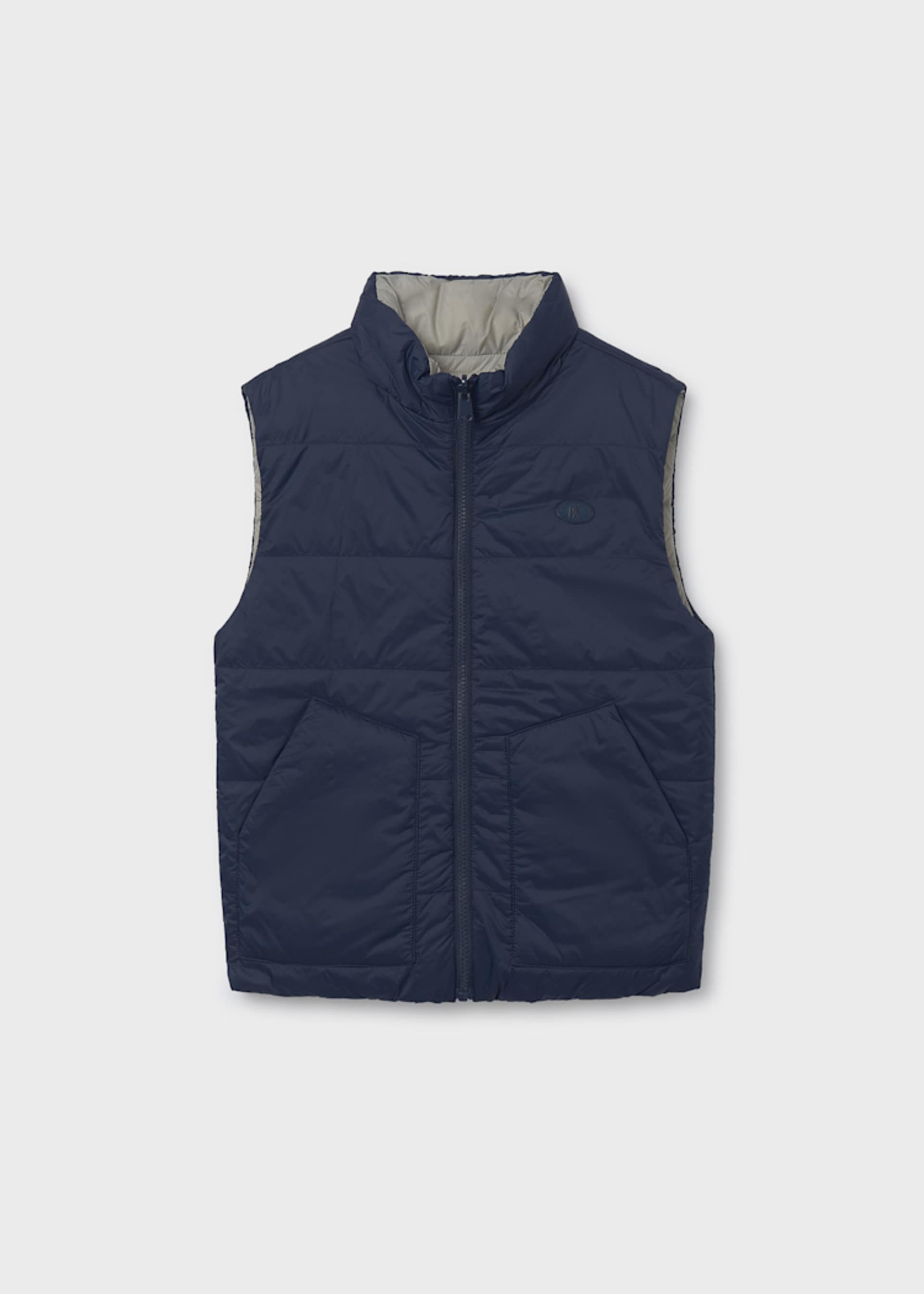 Reversible padded waistcoat for boys Reversible padded waistcoat for boys