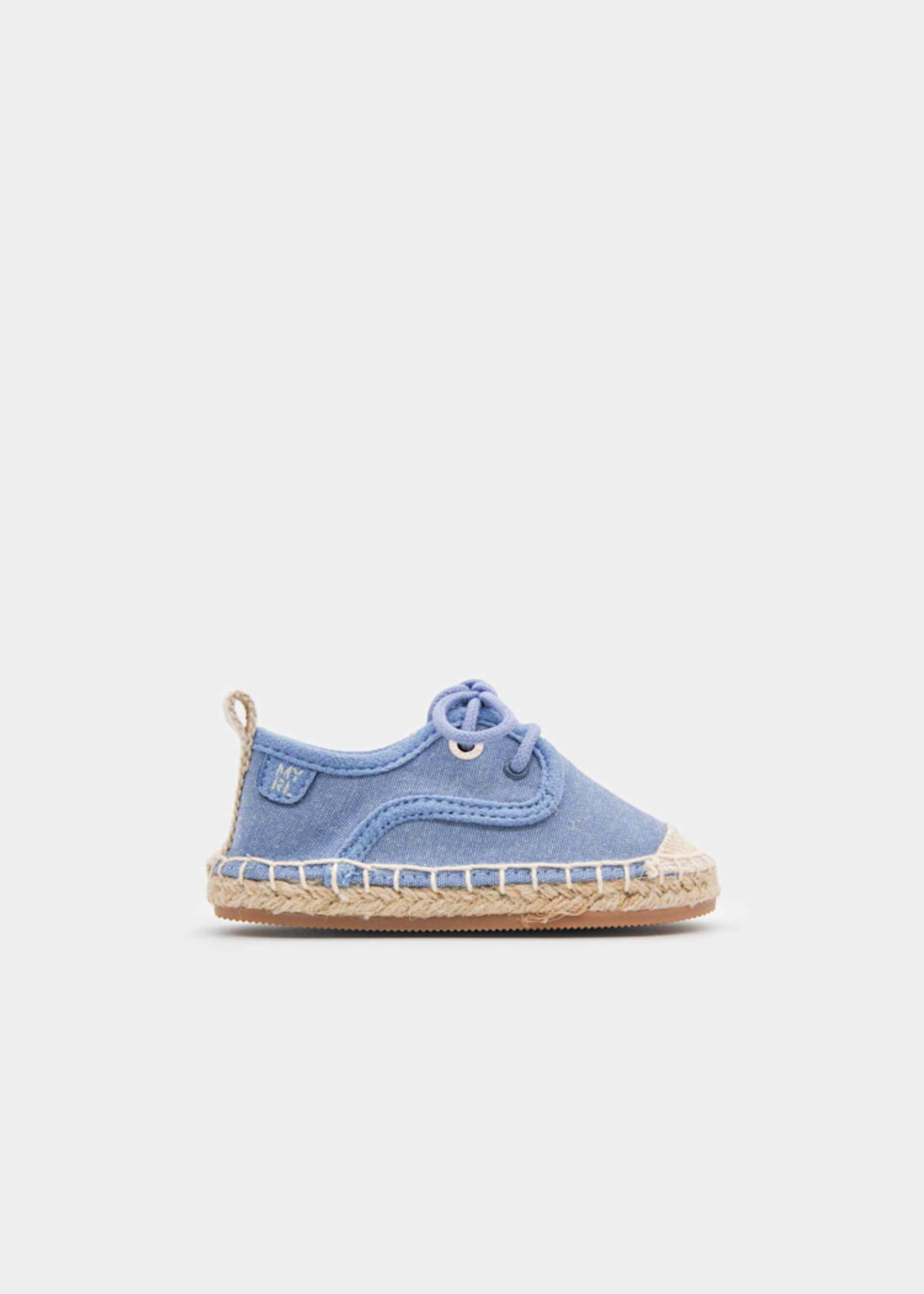 Espadrilles à lacets bébé