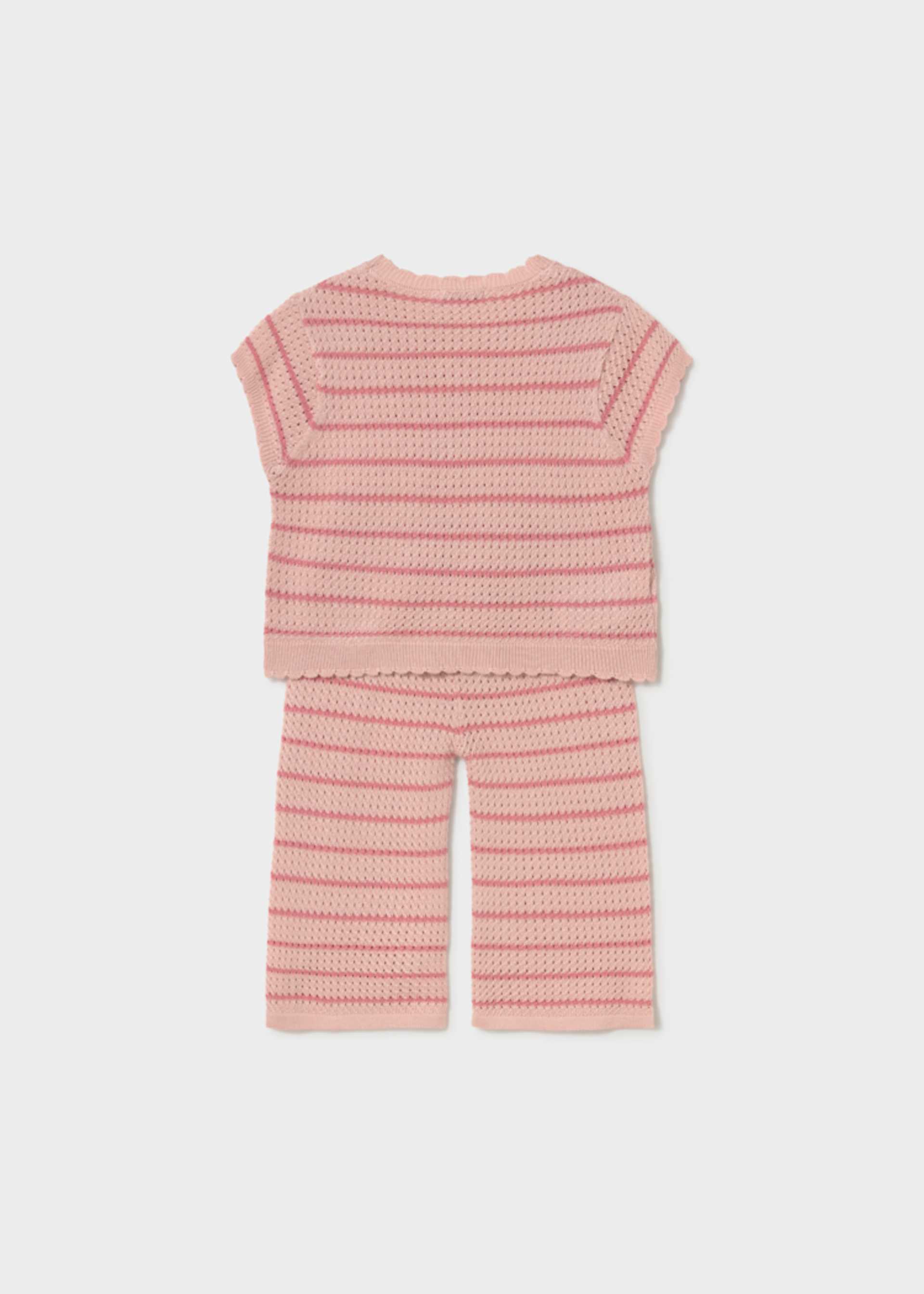 Set cu pantaloni lungi bebe