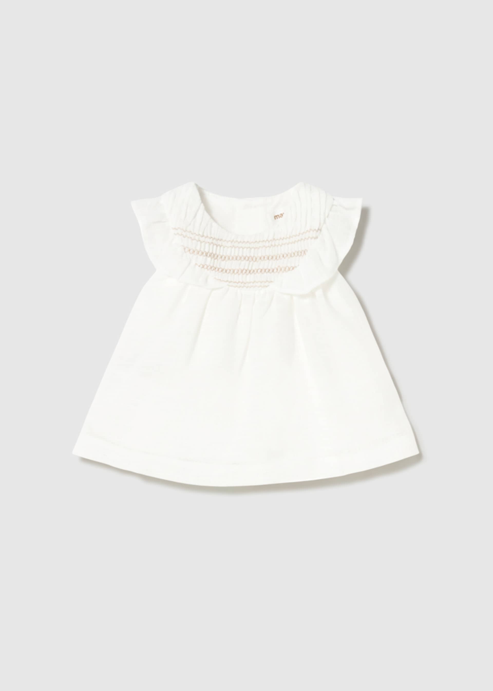 Robe nid d'abeille nouveau-né