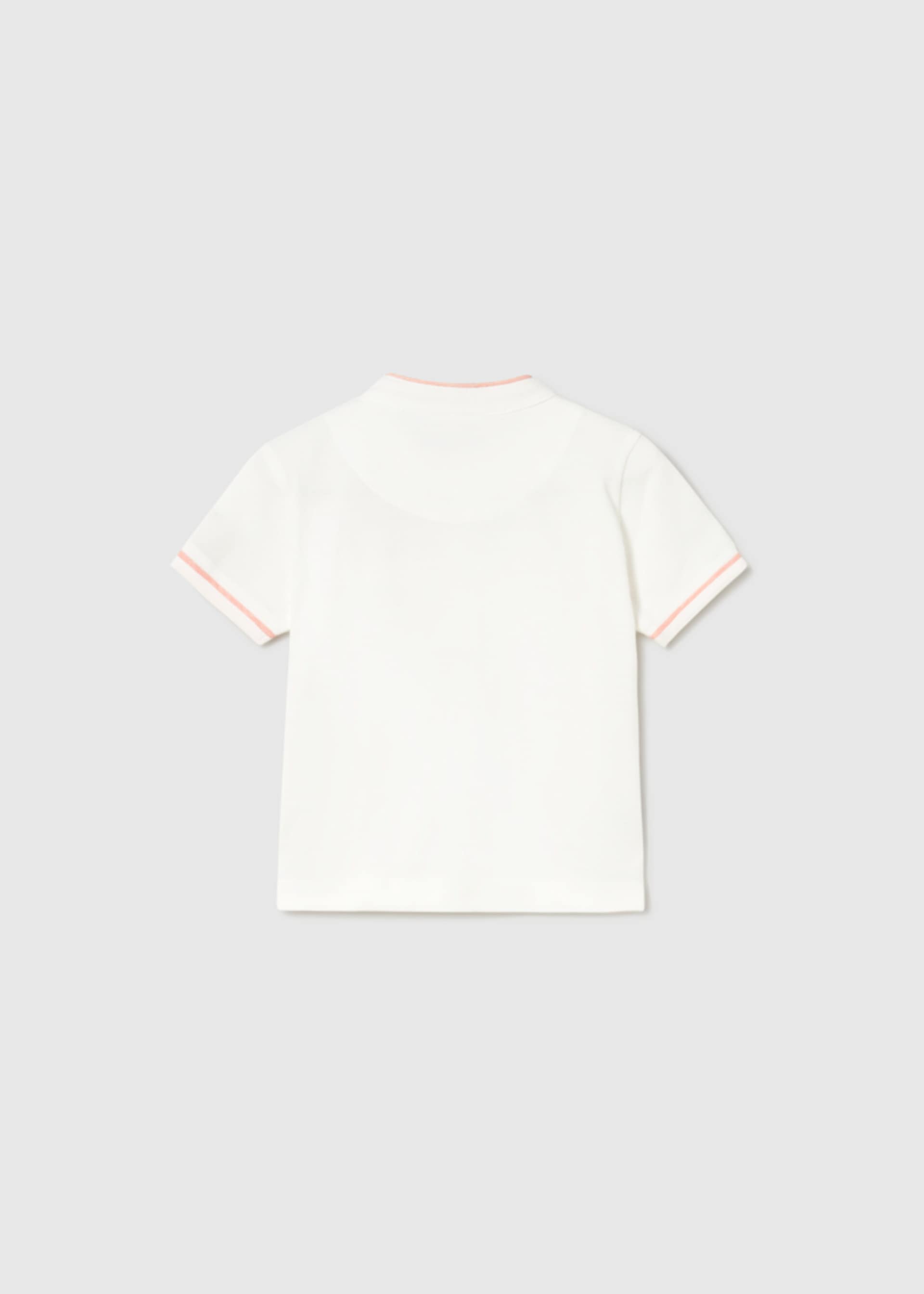 Polo con cuello mao bebé