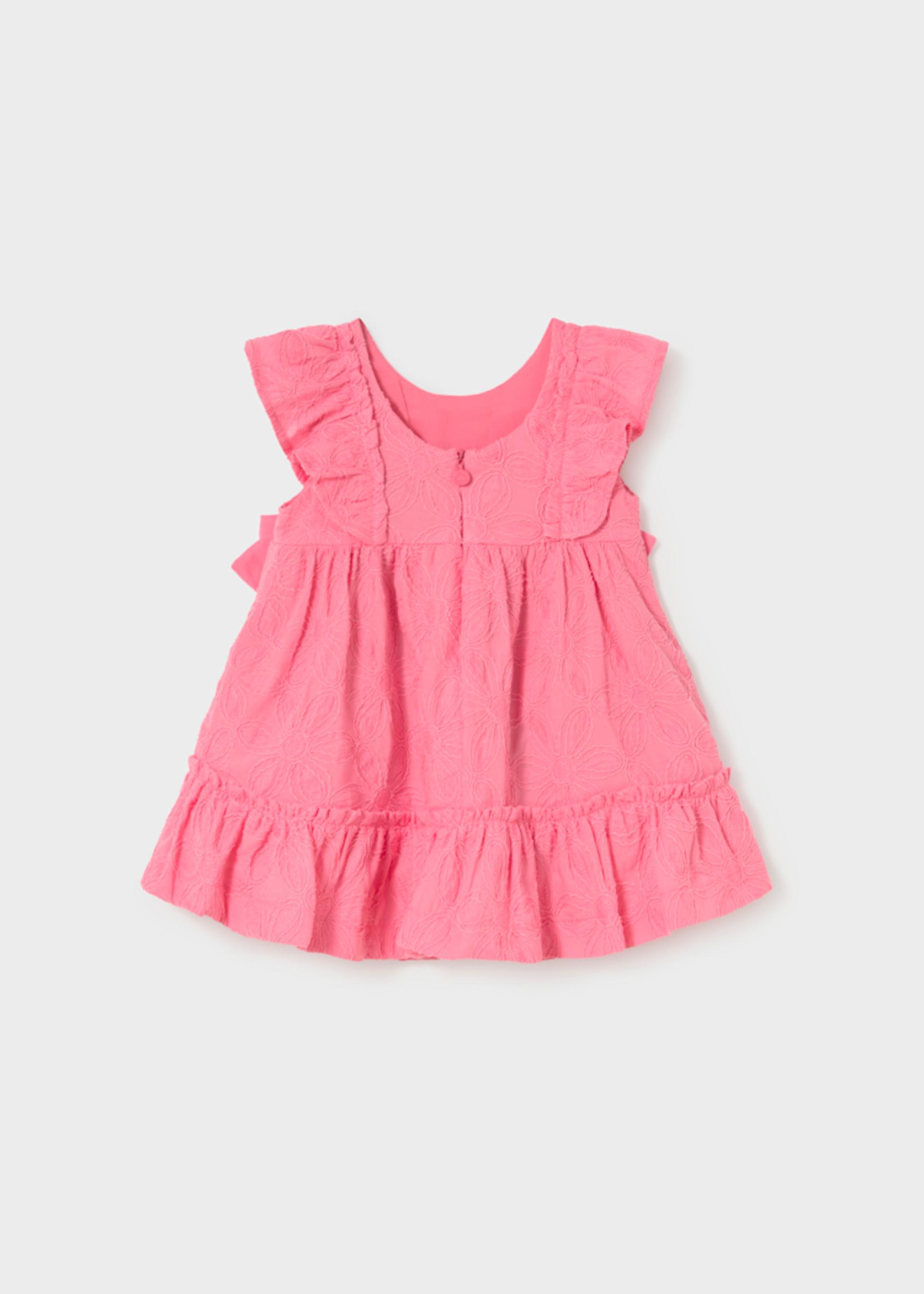 Vestido de ceremonia bordado bebé