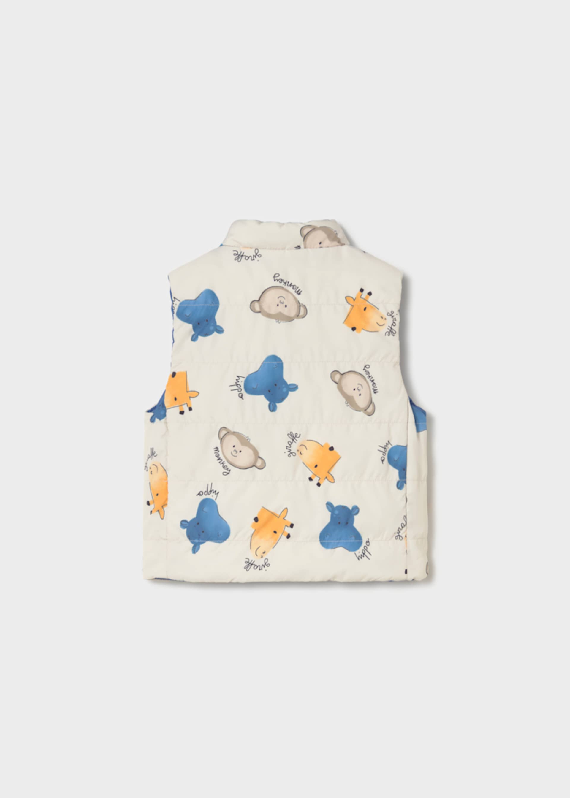 Gilet reversibile neonato