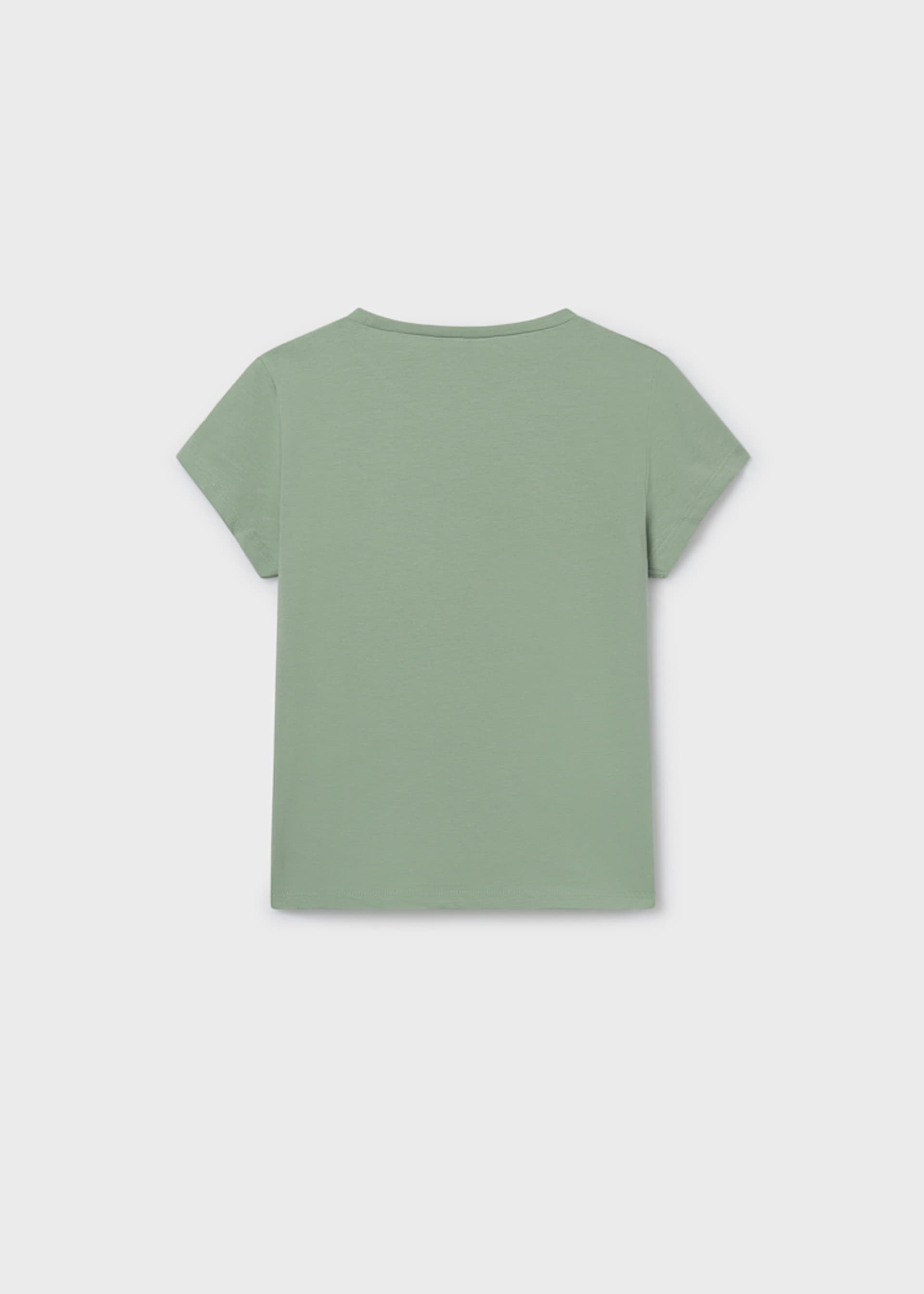 T-shirt laços básica rapariga