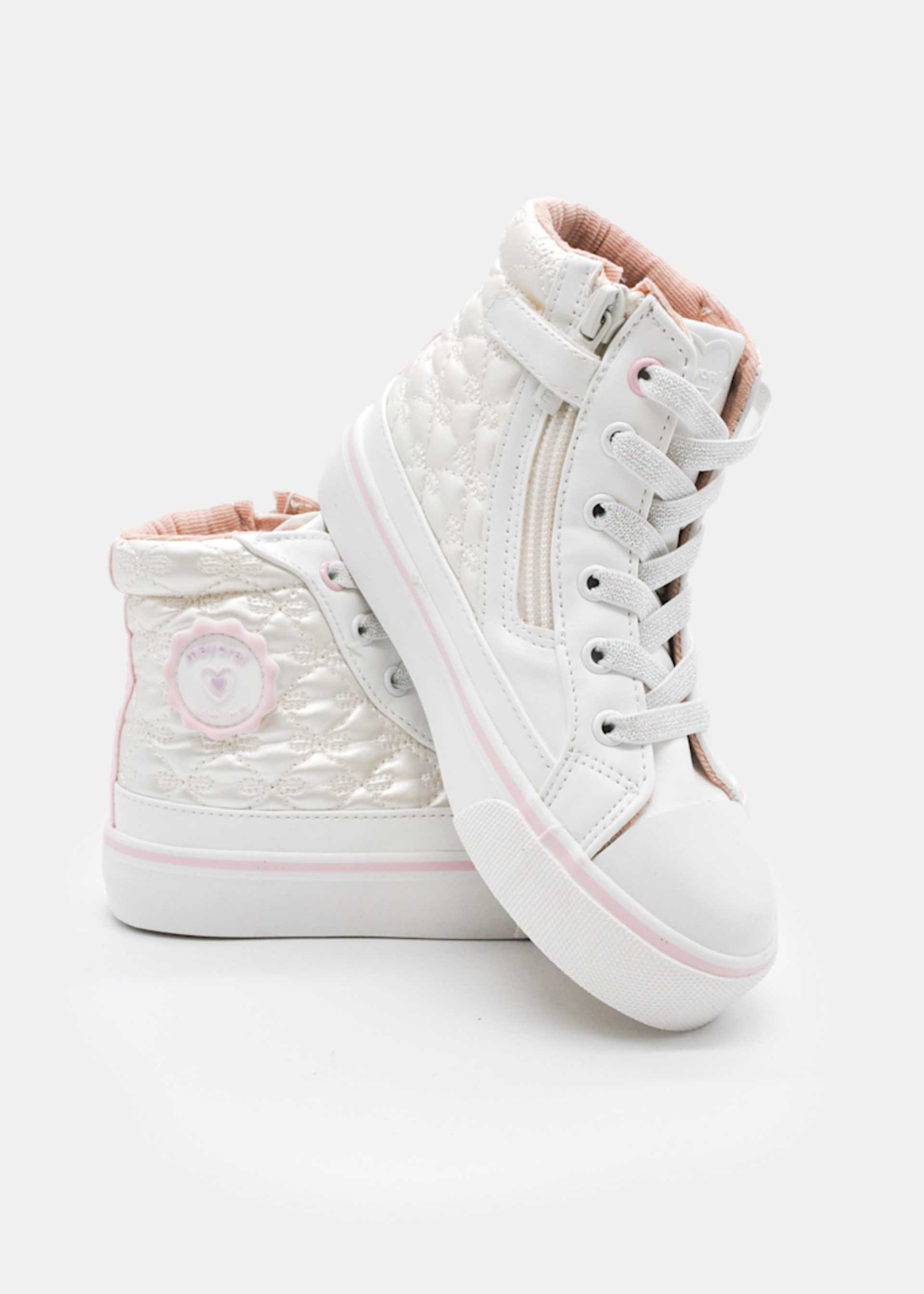 Padded ankle boots for girls