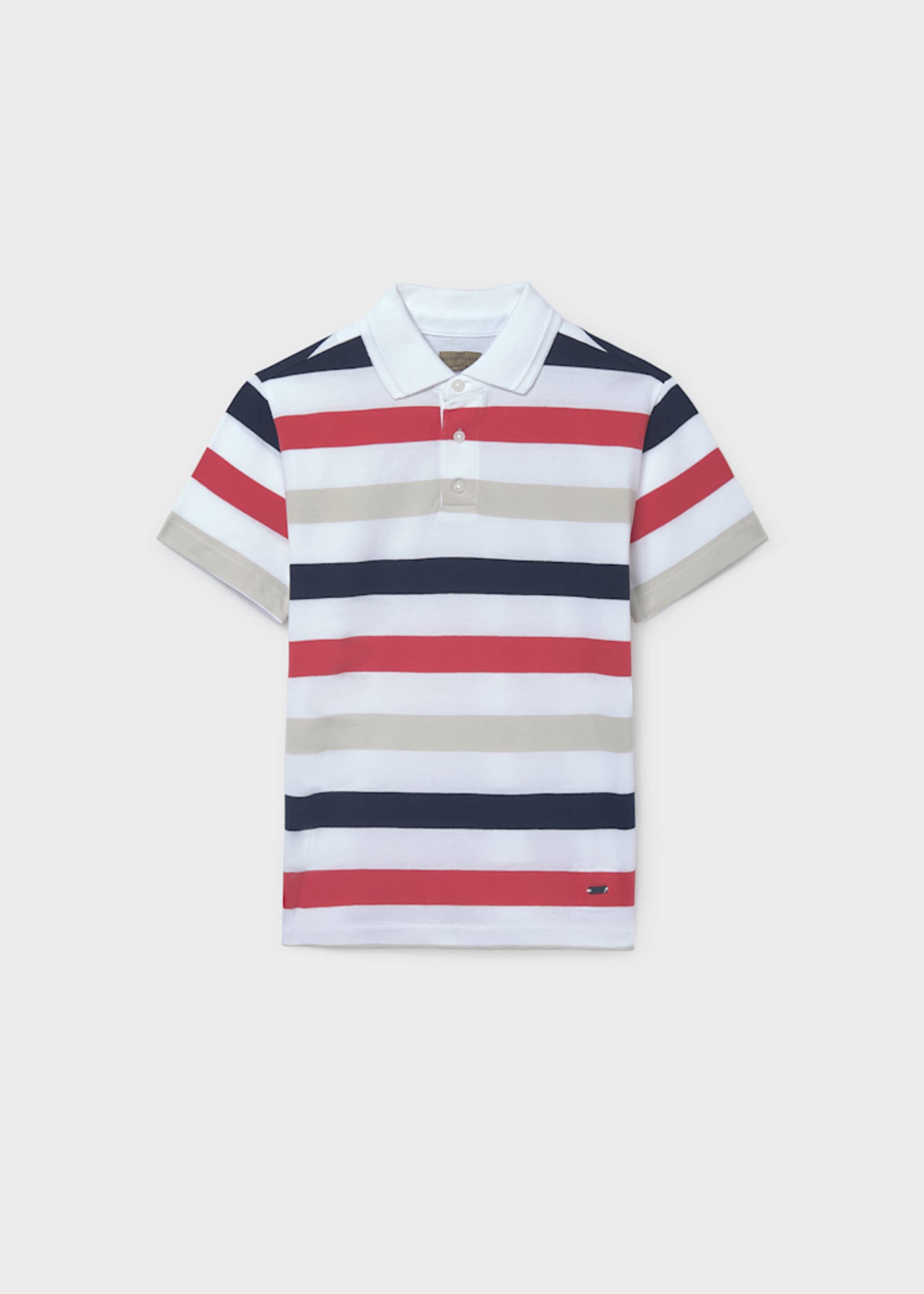 Boy's striped polo shirt Boy's striped polo shirt